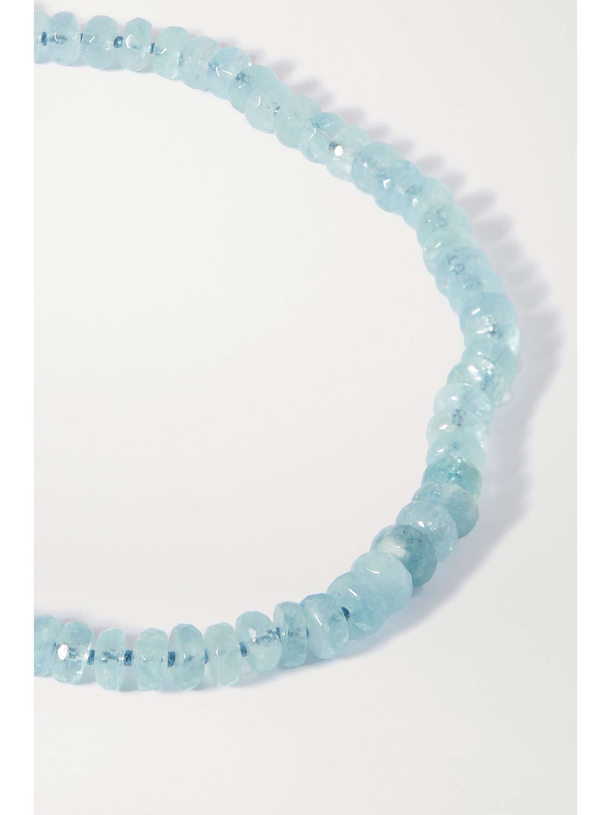 JIA JIA Oracle gold aquamarine necklace