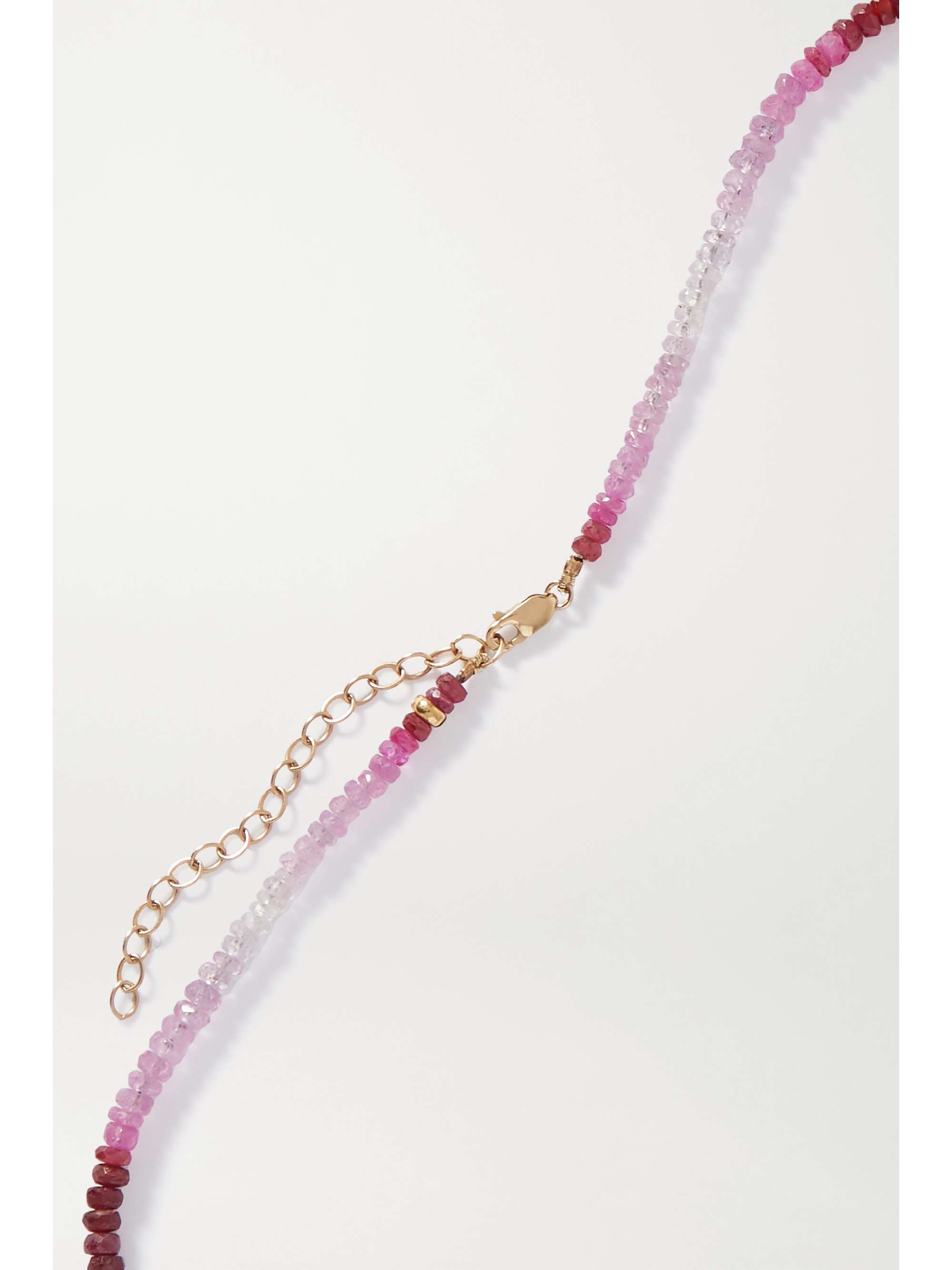 JIA JIA Arizona gold ruby necklace
