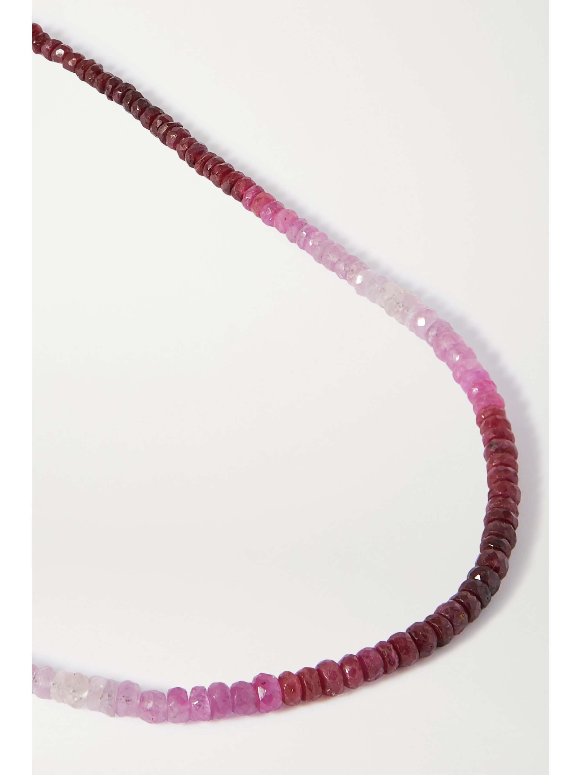 JIA JIA Arizona gold ruby necklace