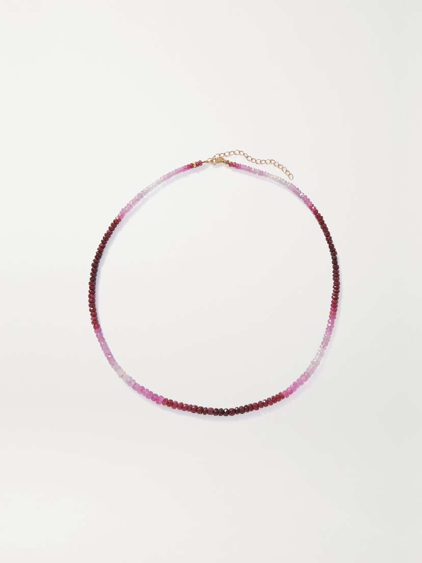 JIA JIA + Net Sustain Arizona Gold Ruby Necklace