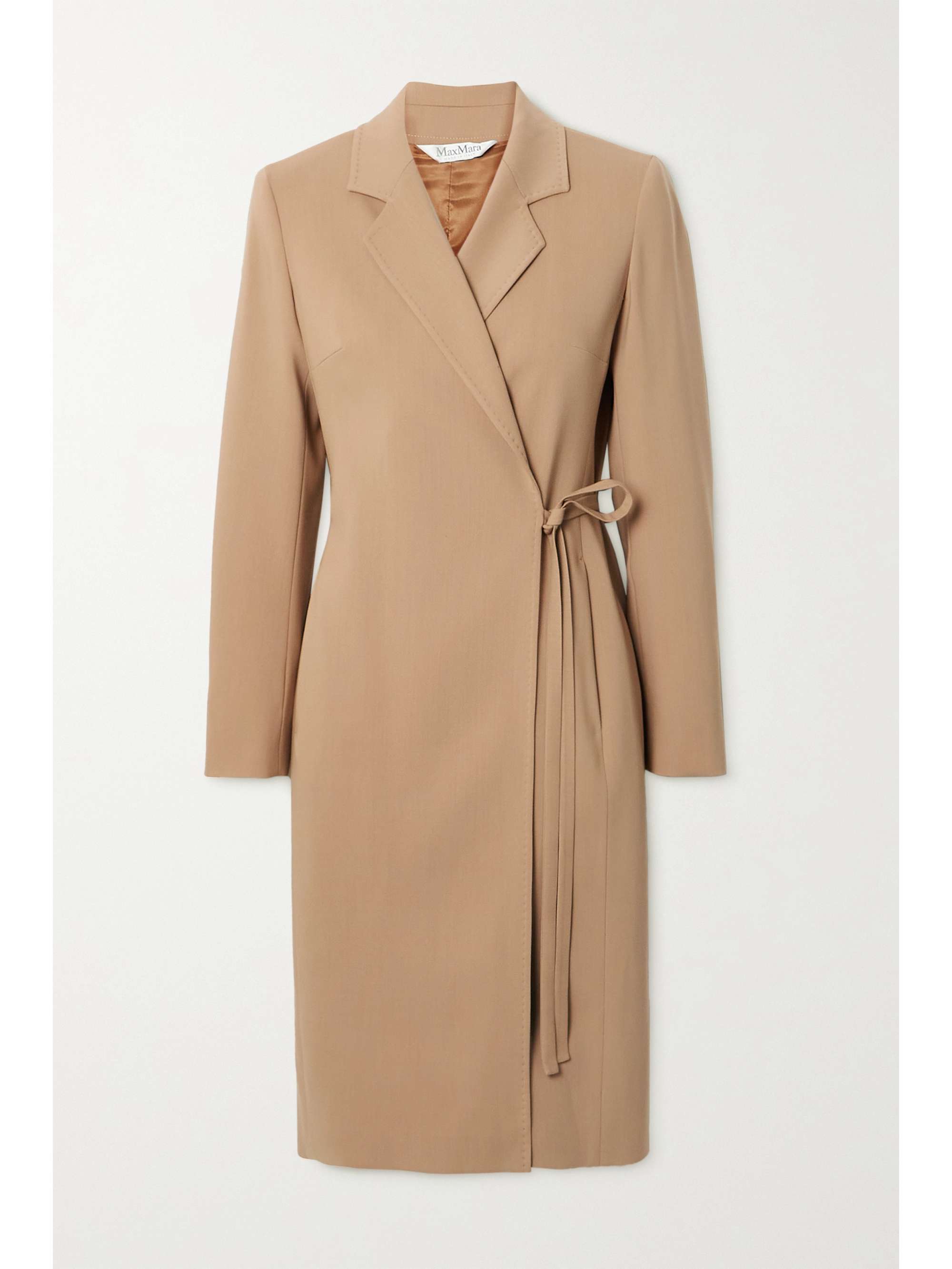 wool wrap dress