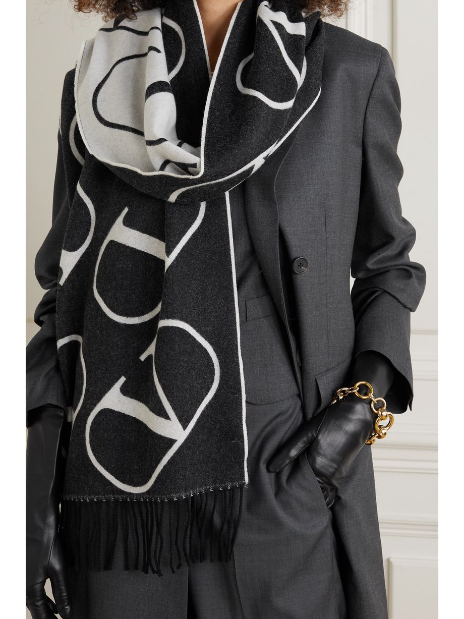 valentino wool scarf