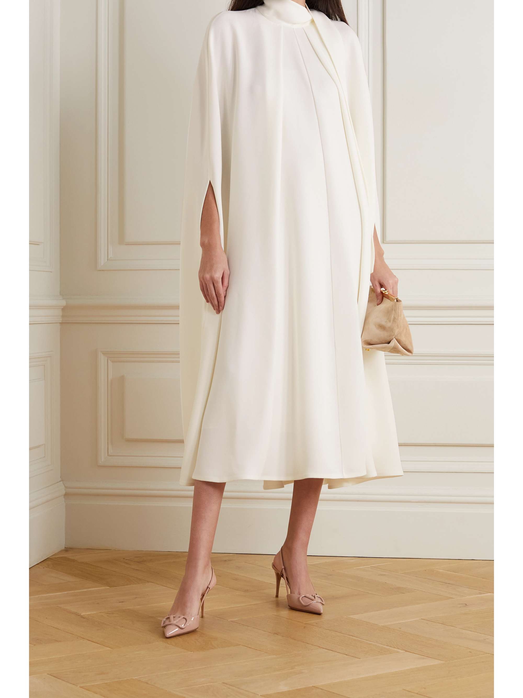 valentino cape dress knock off Big sale 
