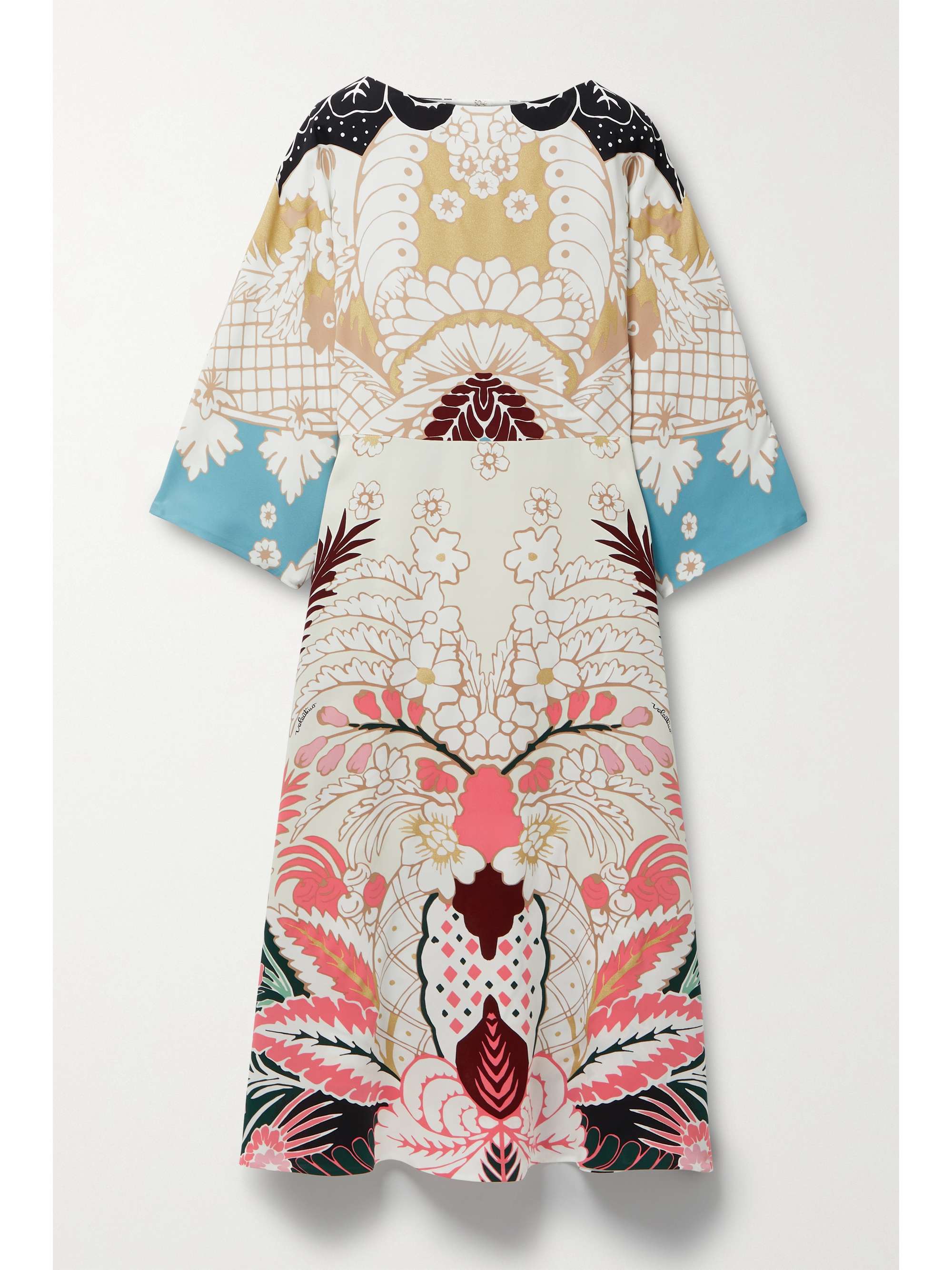 valentino print dress