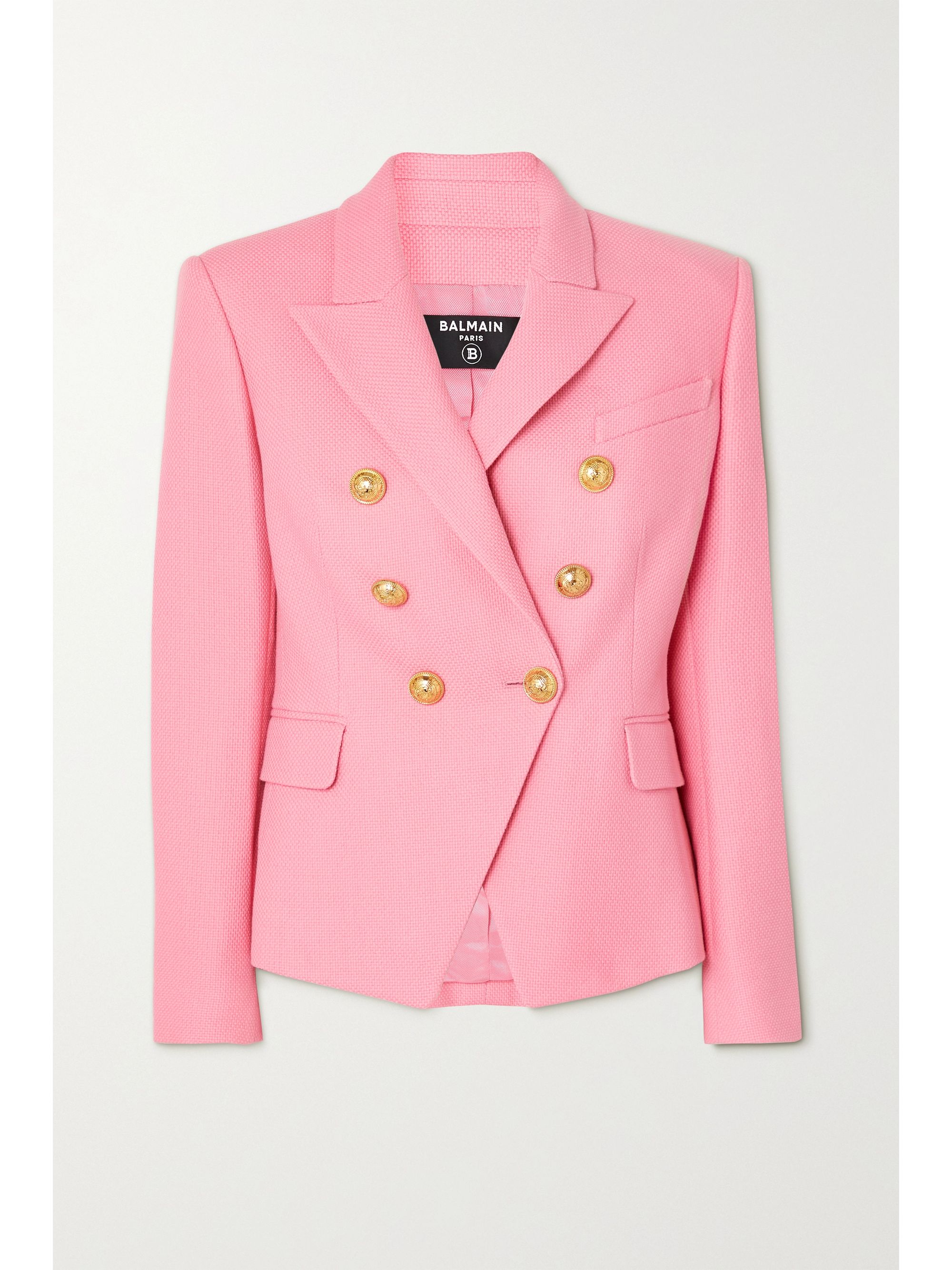 Pink cotton blazer Clearance