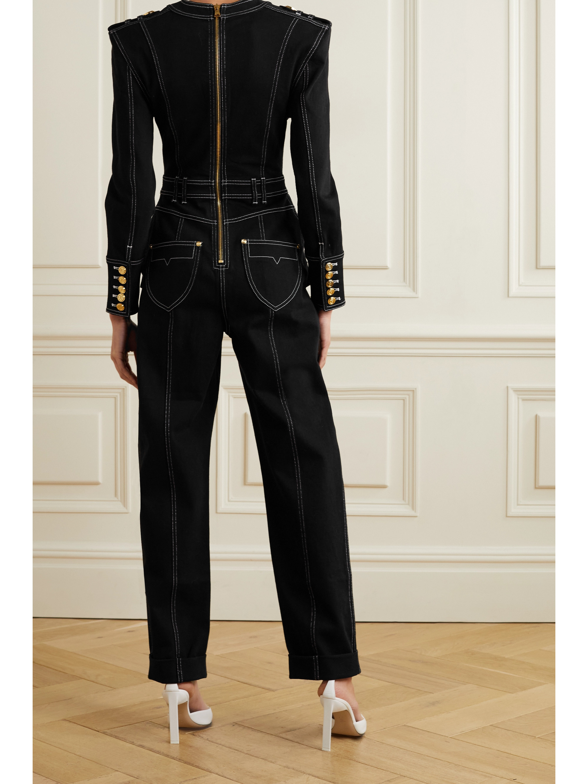 Balmain Denim jumpsuit thumbnail