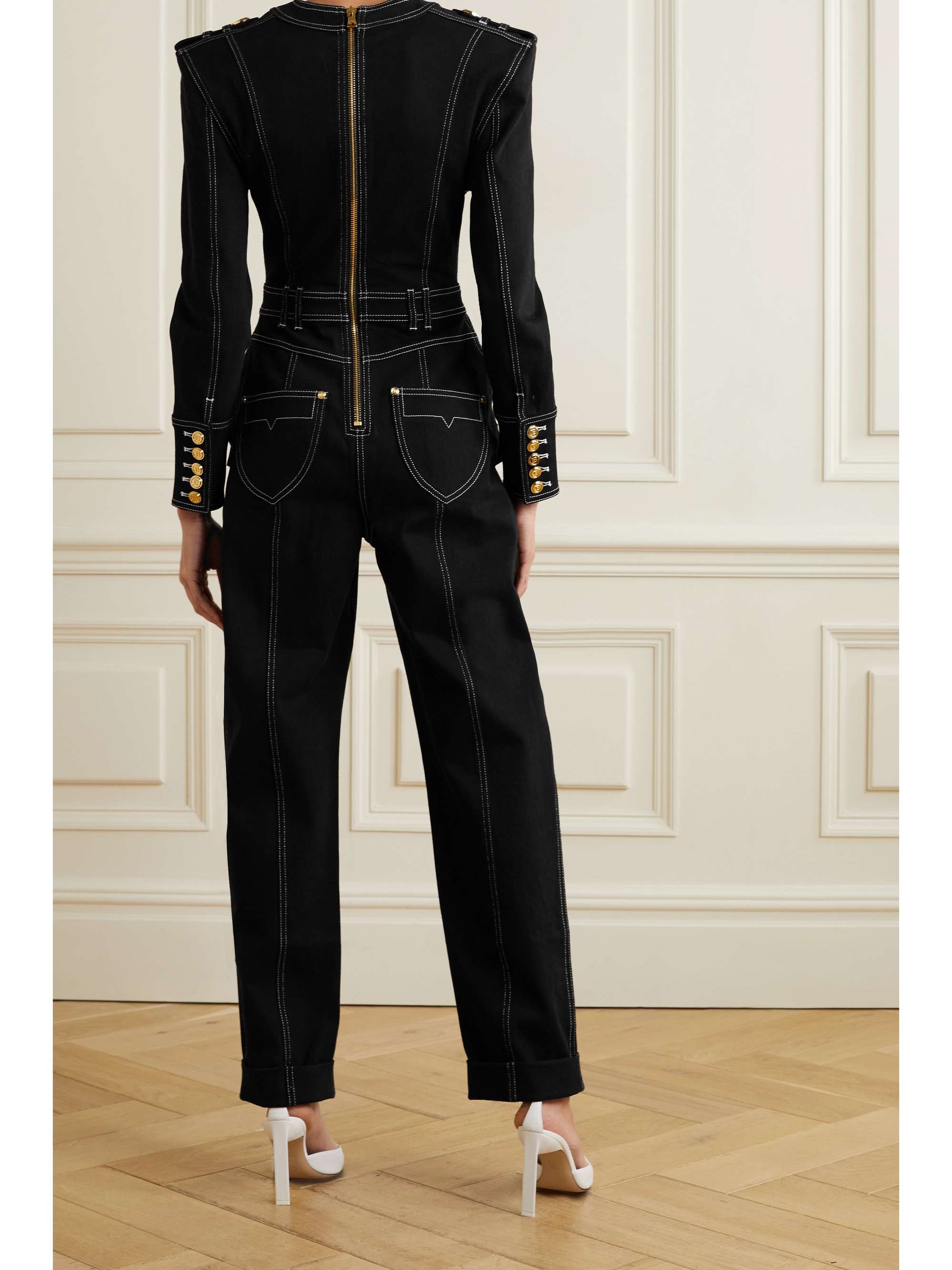 BALMAIN Denim jumpsuit
