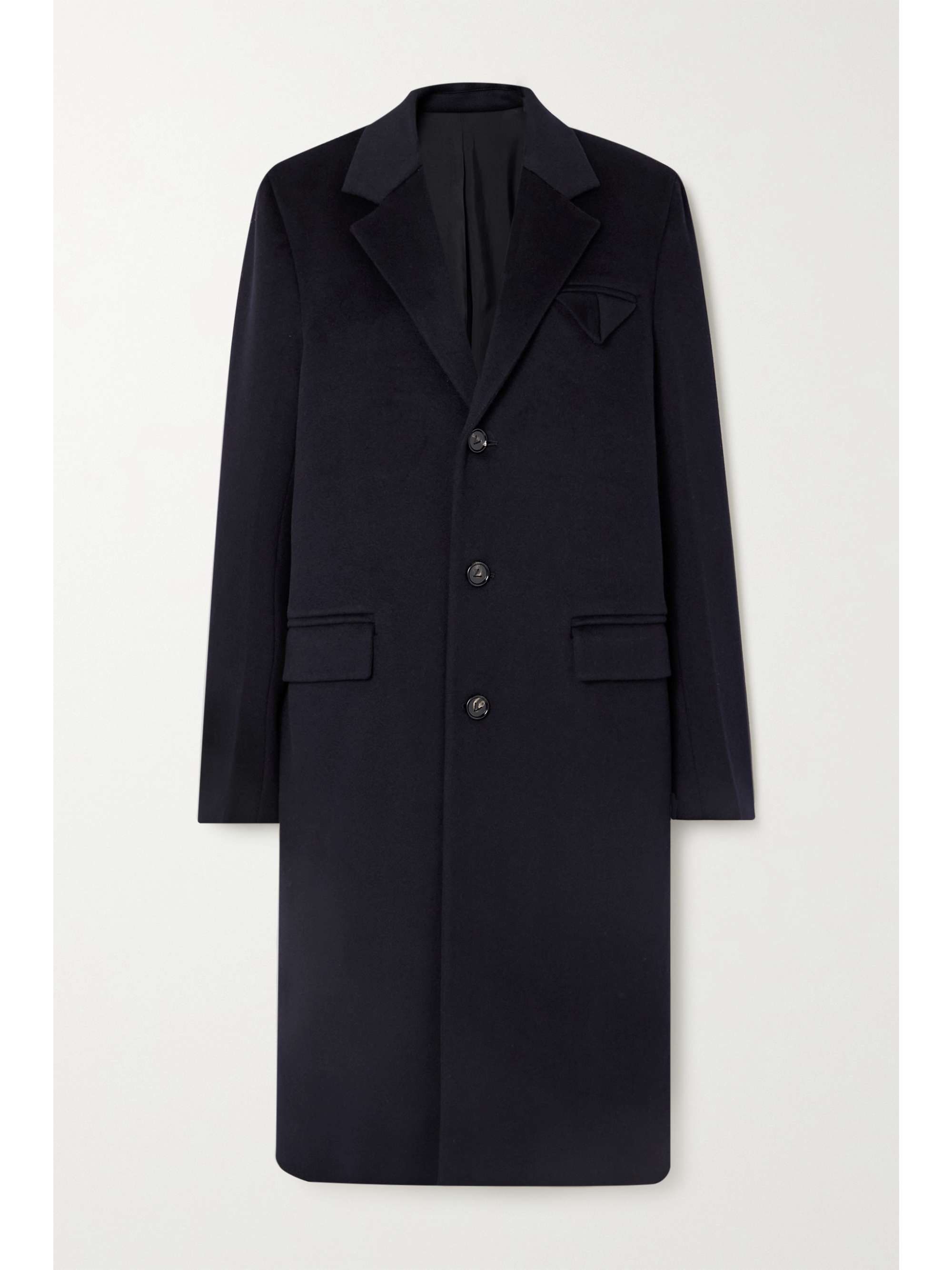 cashmere wool blend coat