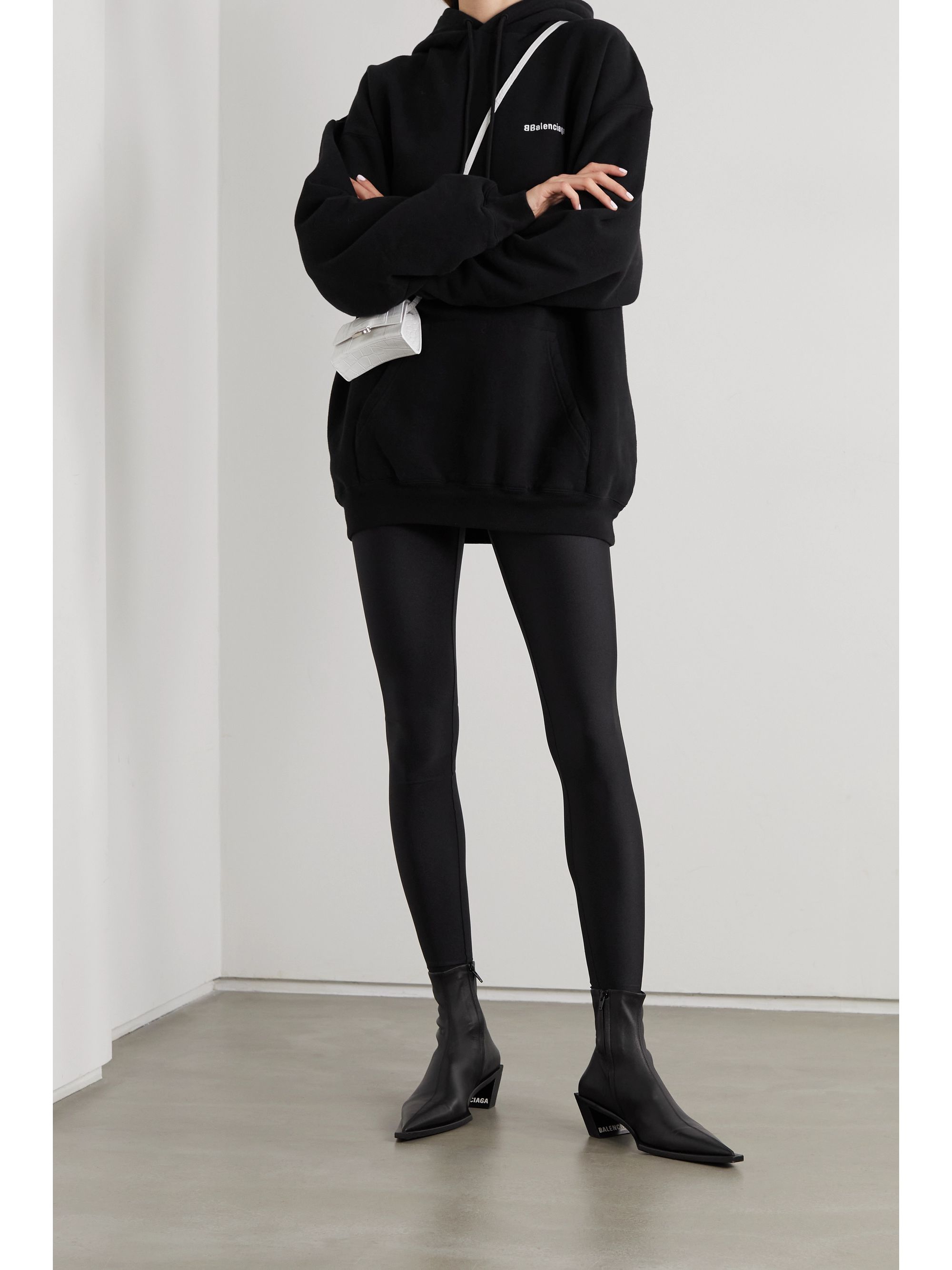 Black stretch leggings Clearance