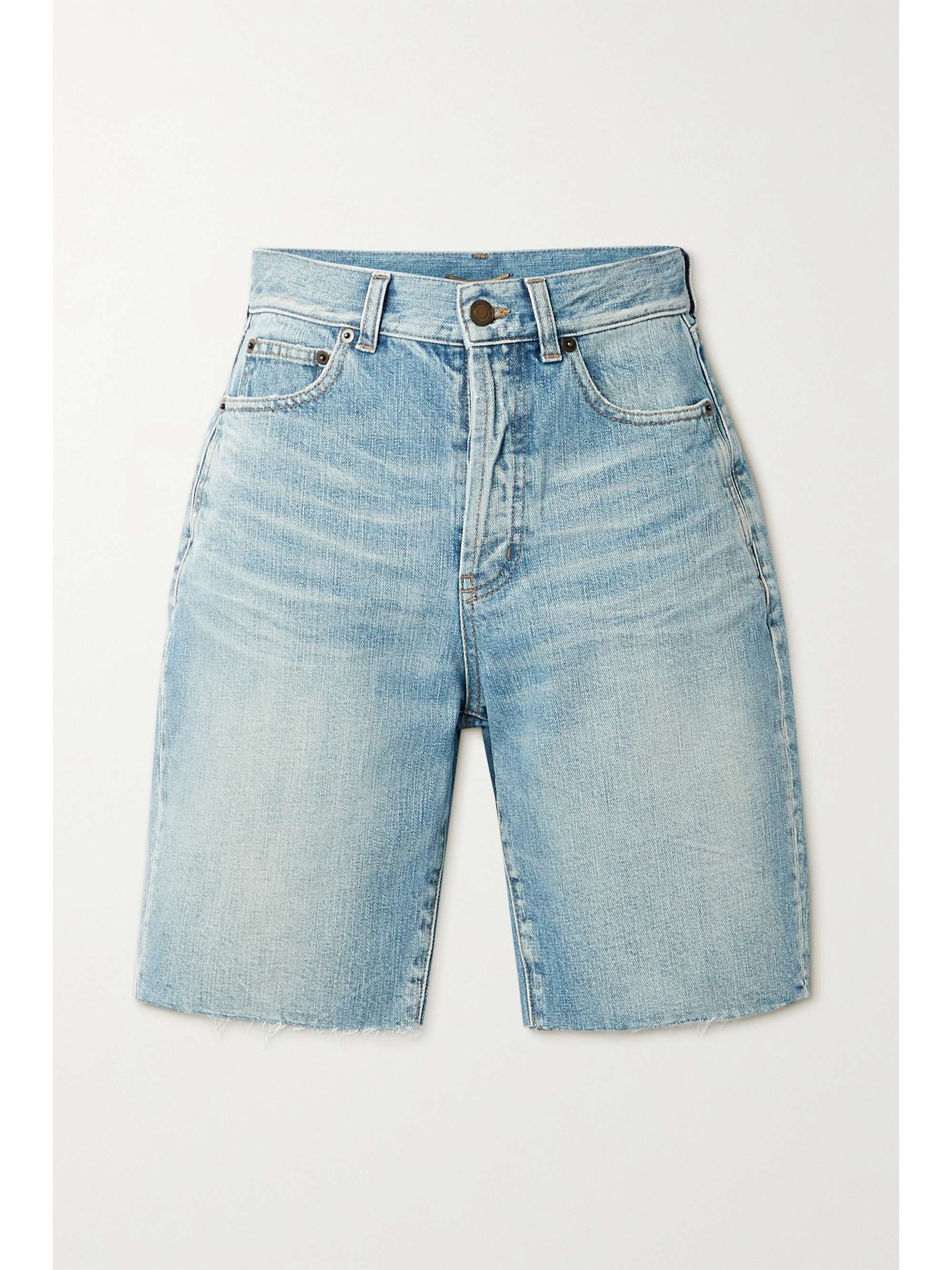 frayed jean shorts
