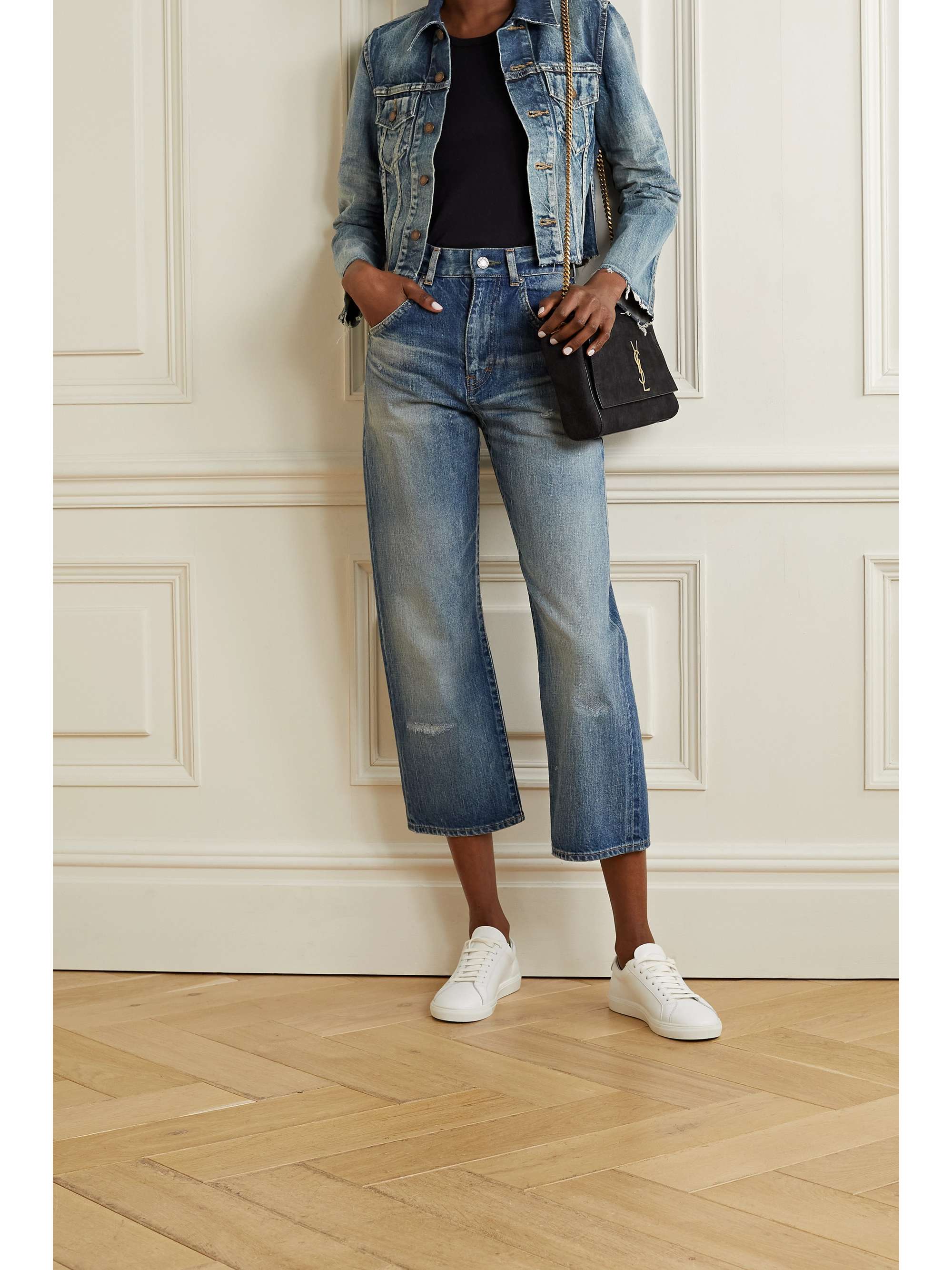 ysl denim jacket