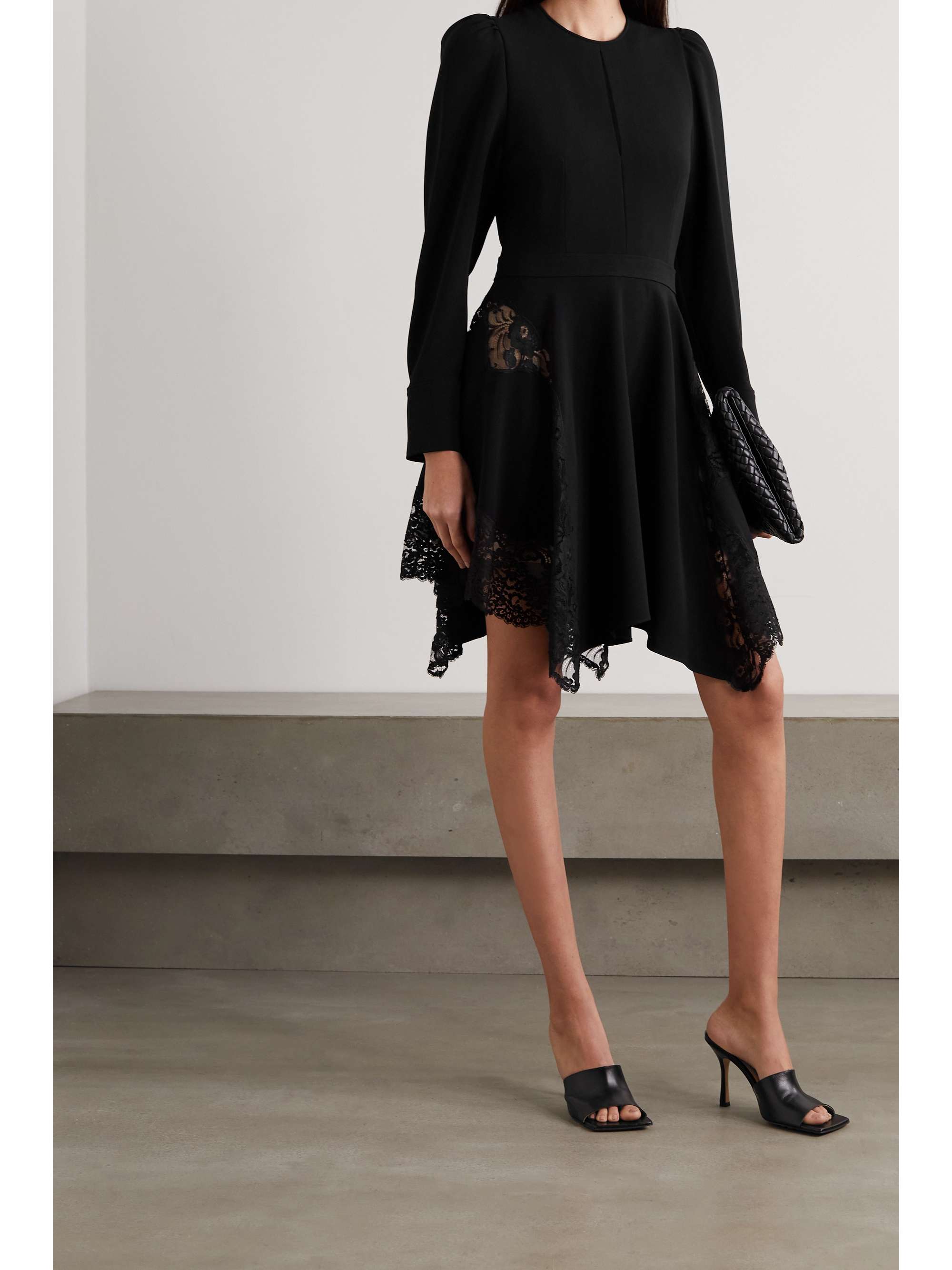 Stella mccartney black lace dress Clearance