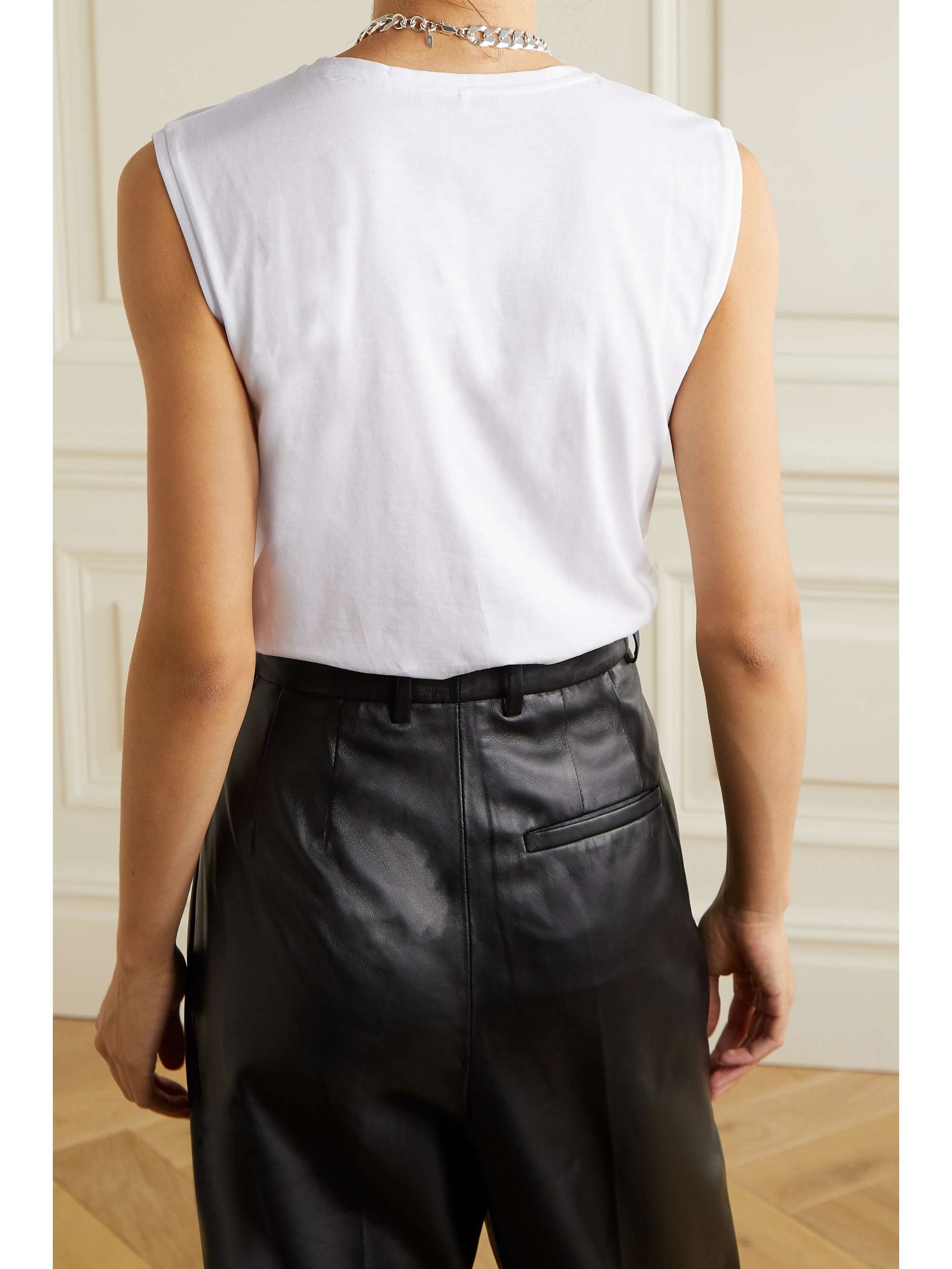 NINETY PERCENT + NET SUSTAIN organic cotton-jersey tank