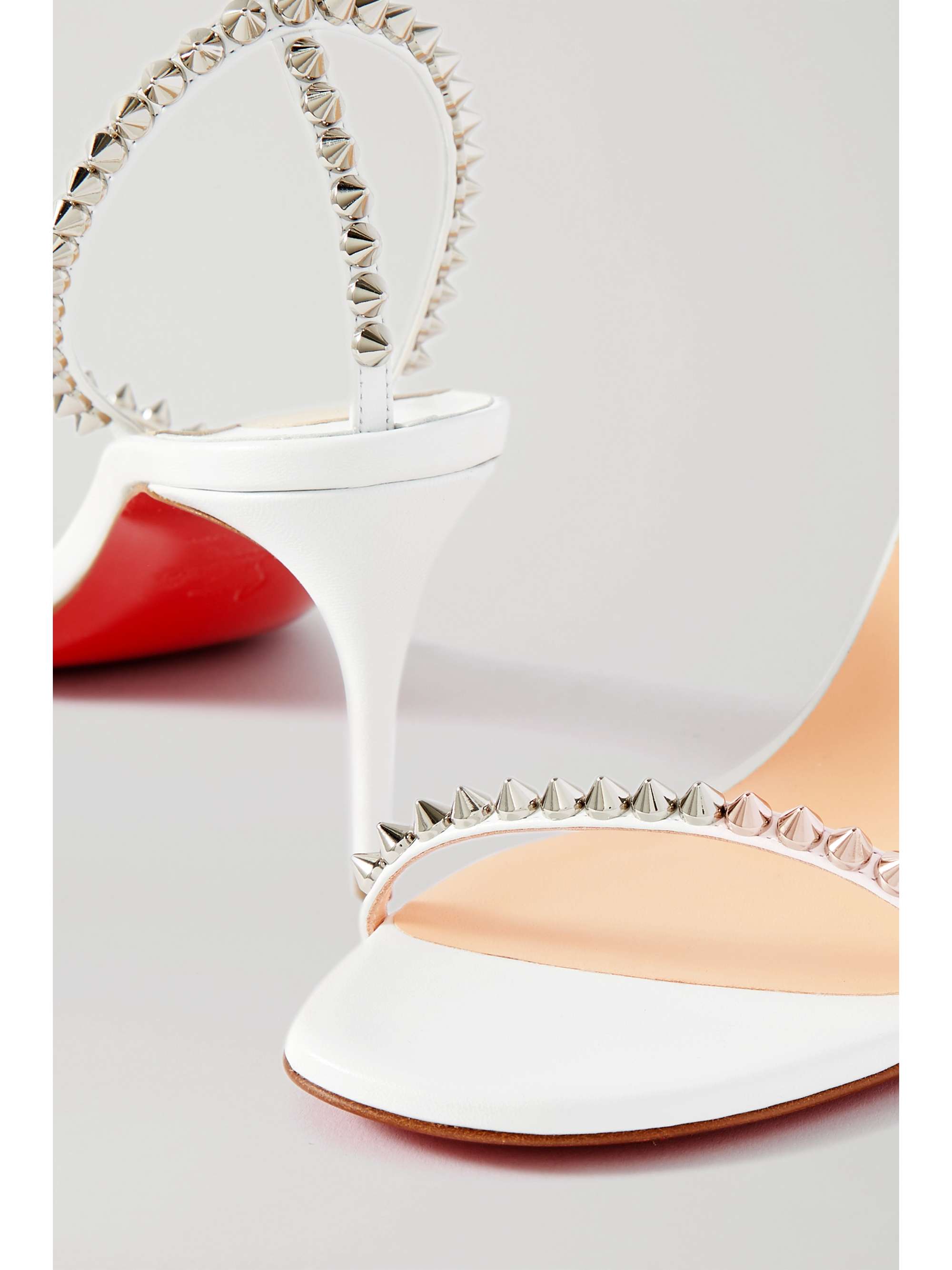 so me spike leather sandals