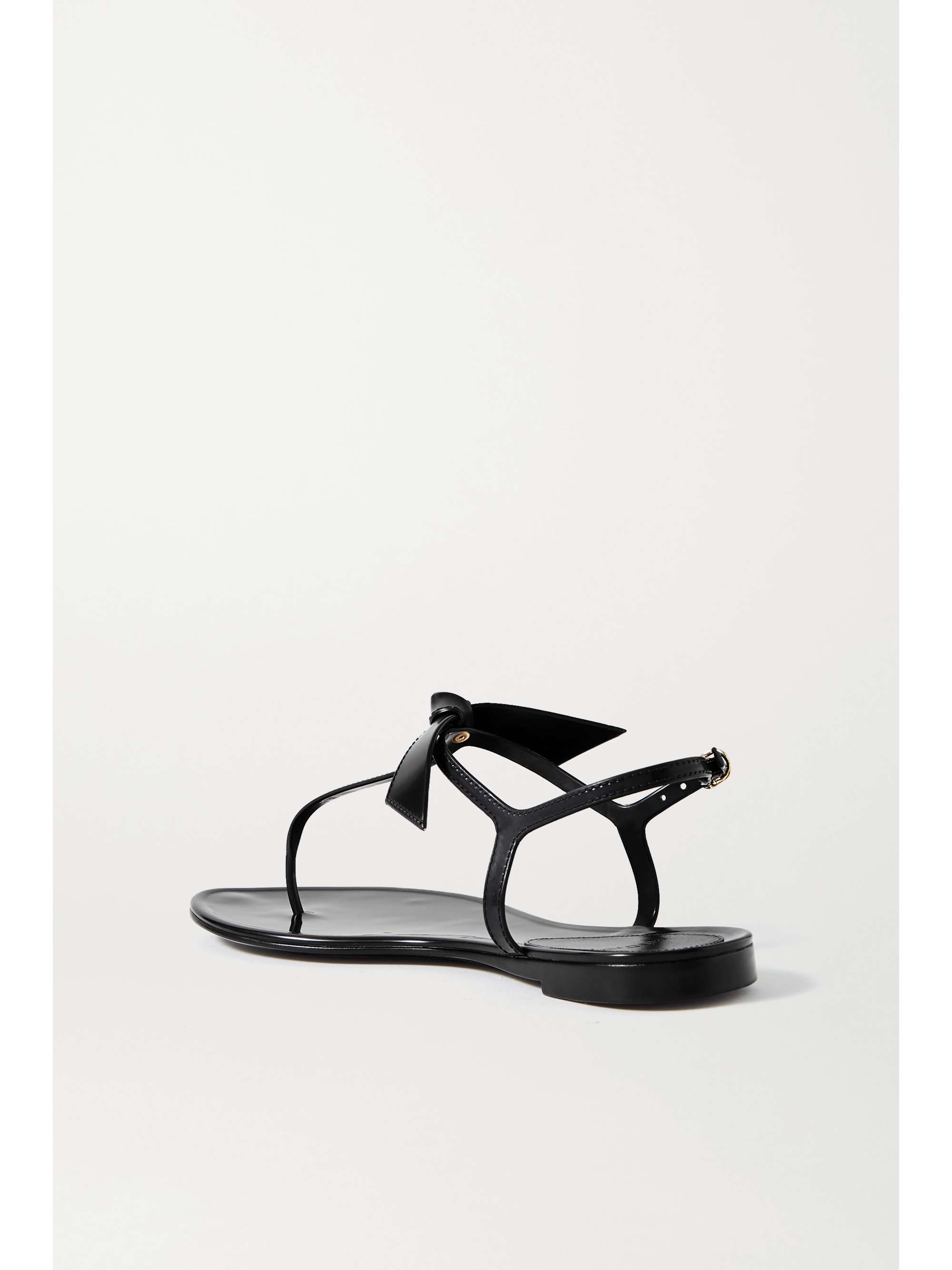 ALEXANDRE BIRMAN Clarita bow-embellished rubber sandals