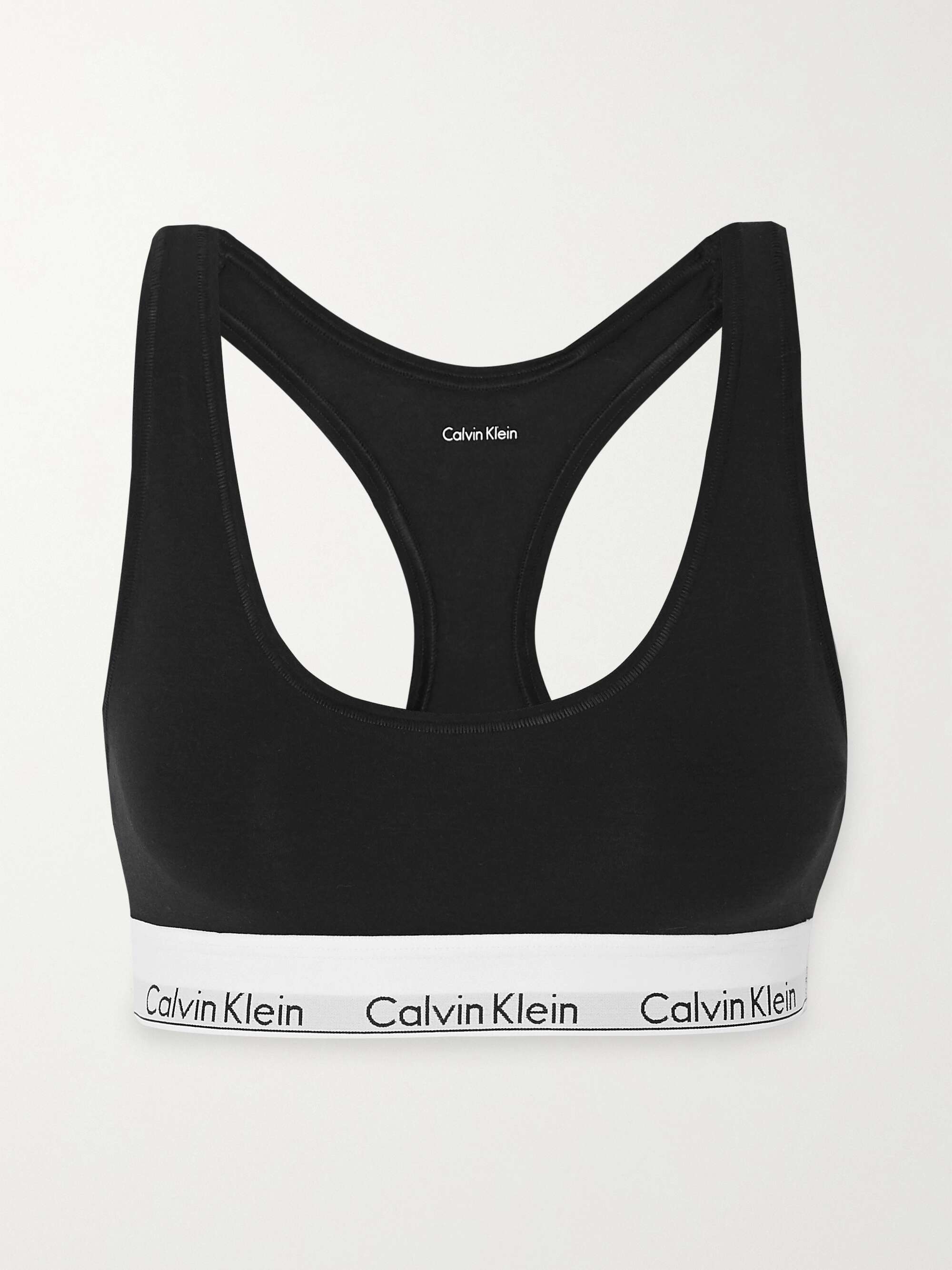 CALVIN KLEIN UNDERWEAR DD+ stretch-jersey soft-cup bra | NET-A-PORTER