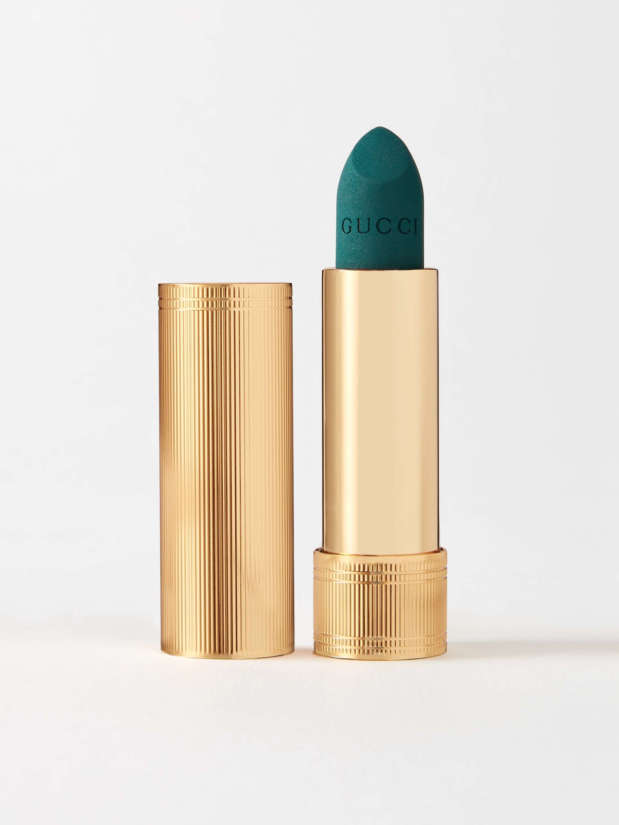 GUCCI BEAUTY Rouge à Lèvres Mat Lipstick - Valentine Verdante 704 |  NET-A-PORTER