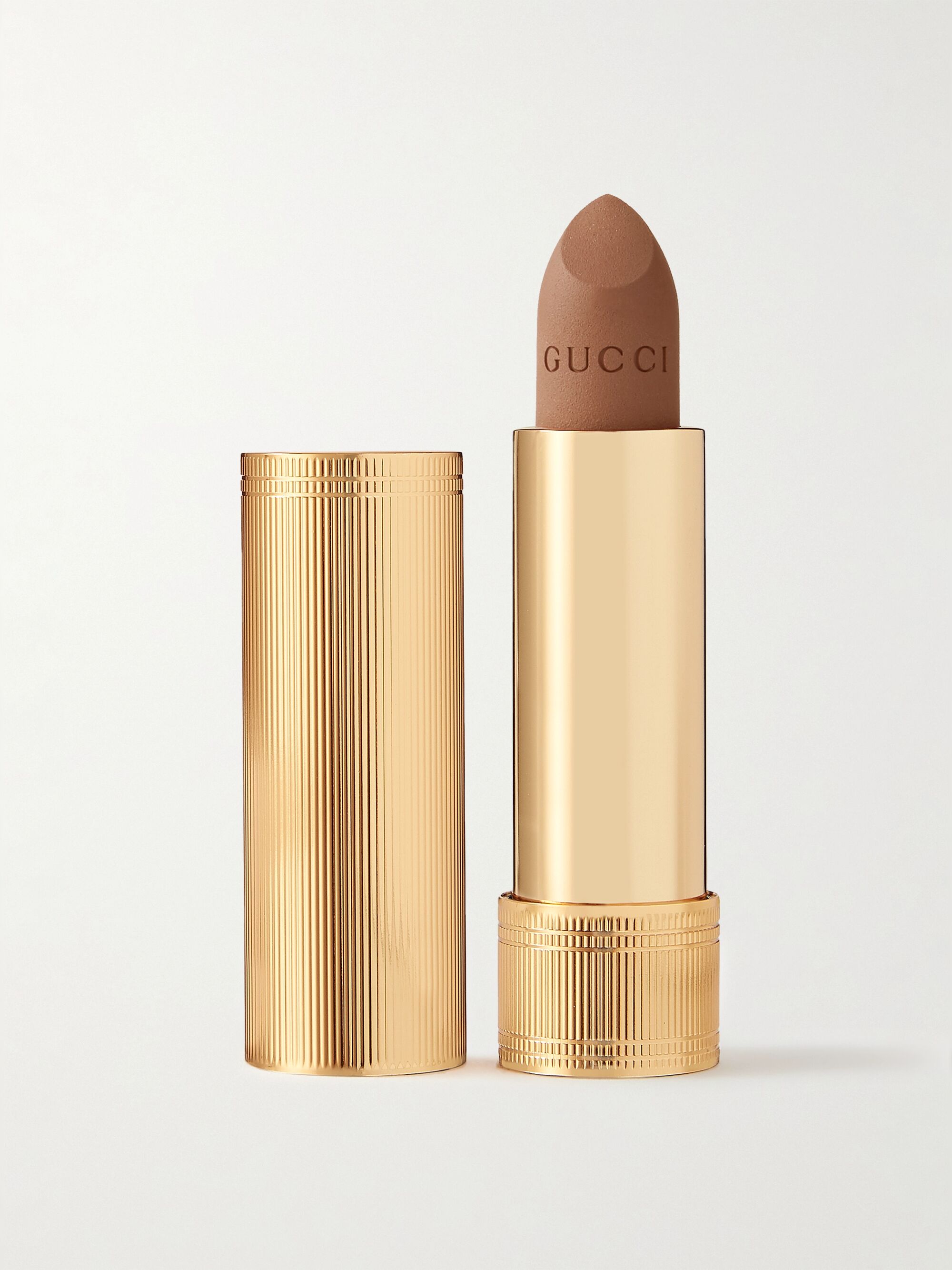 بني فاتح أحمر شفاه Rouge A Levres Mat بلون Penny Beige 104 Gucci Beauty Net A Porter