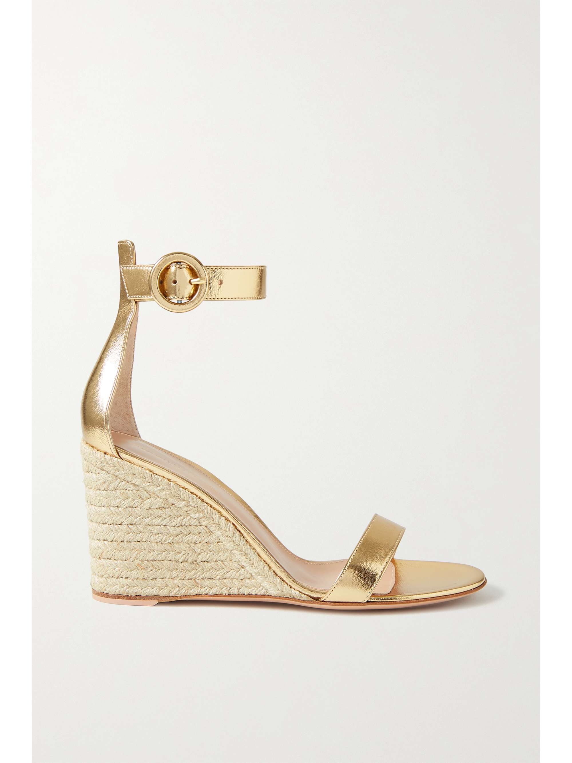 Shopping \u003emetallic espadrille wedges 