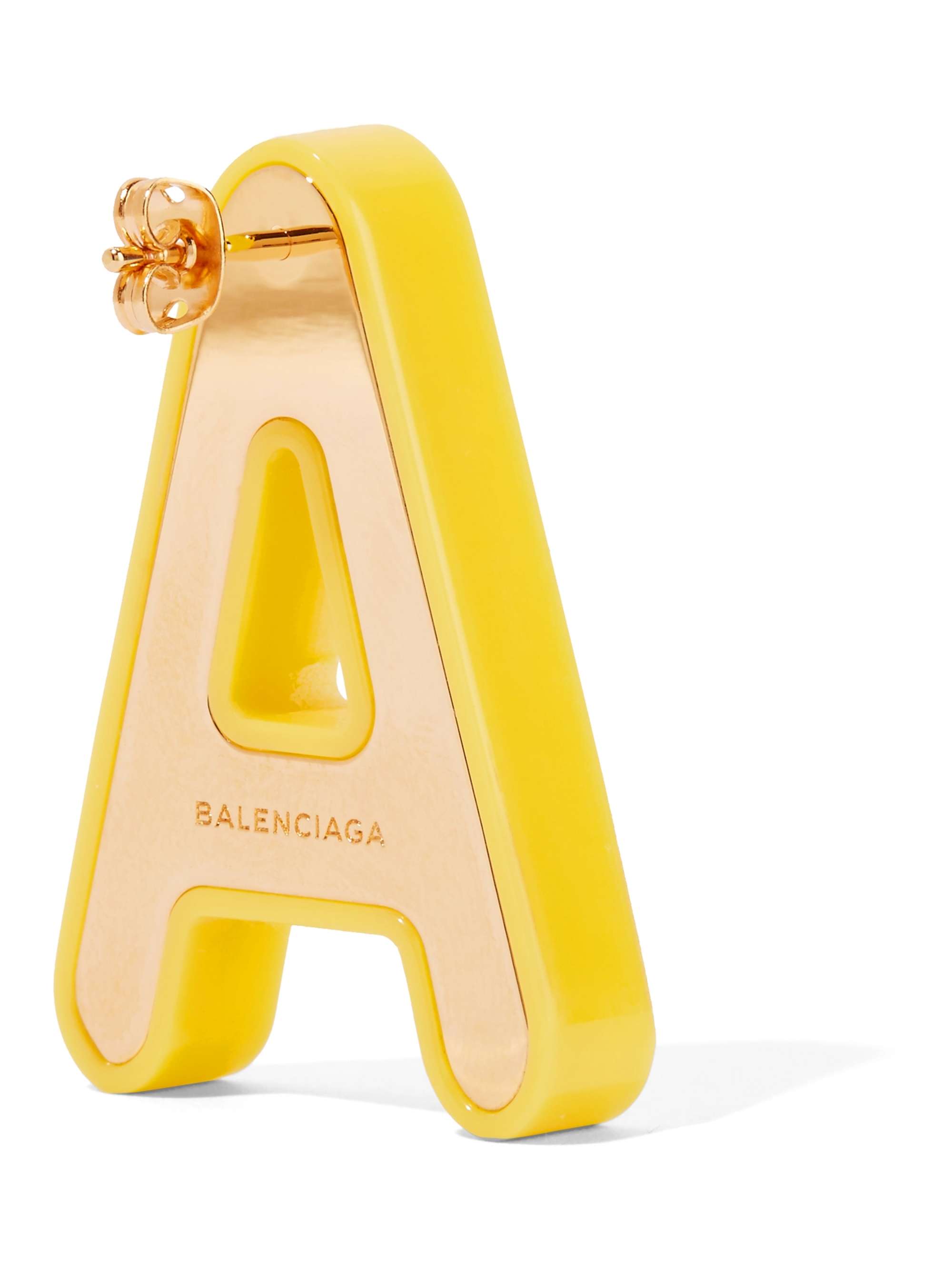 BALENCIAGA Magnet acrylic earring