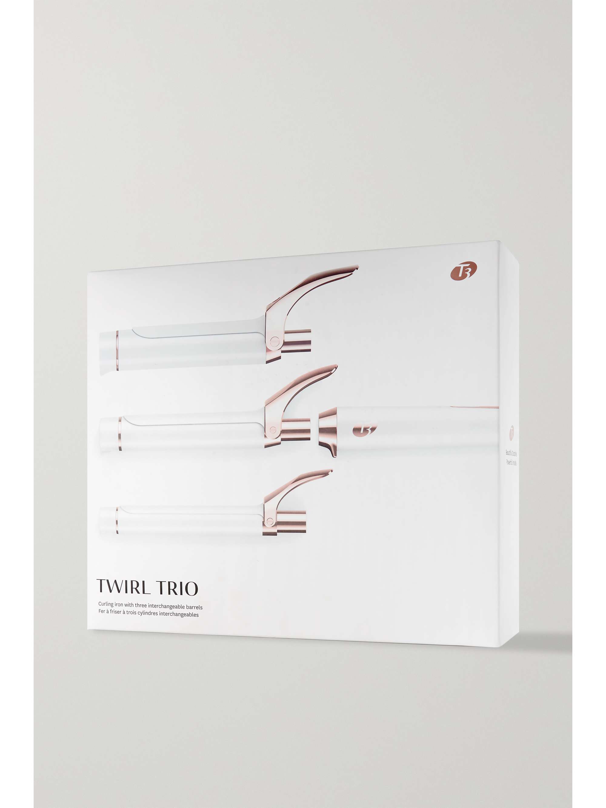 T3 Twirl Trio Interchangeable Clip Curling Iron - EU 2-Pin Plug