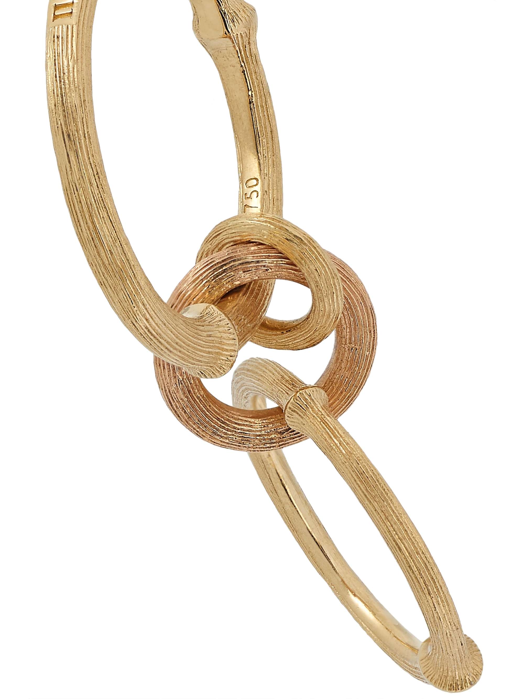 OLE LYNGGAARD COPENHAGEN Nature 18-karat yellow and rose gold ring