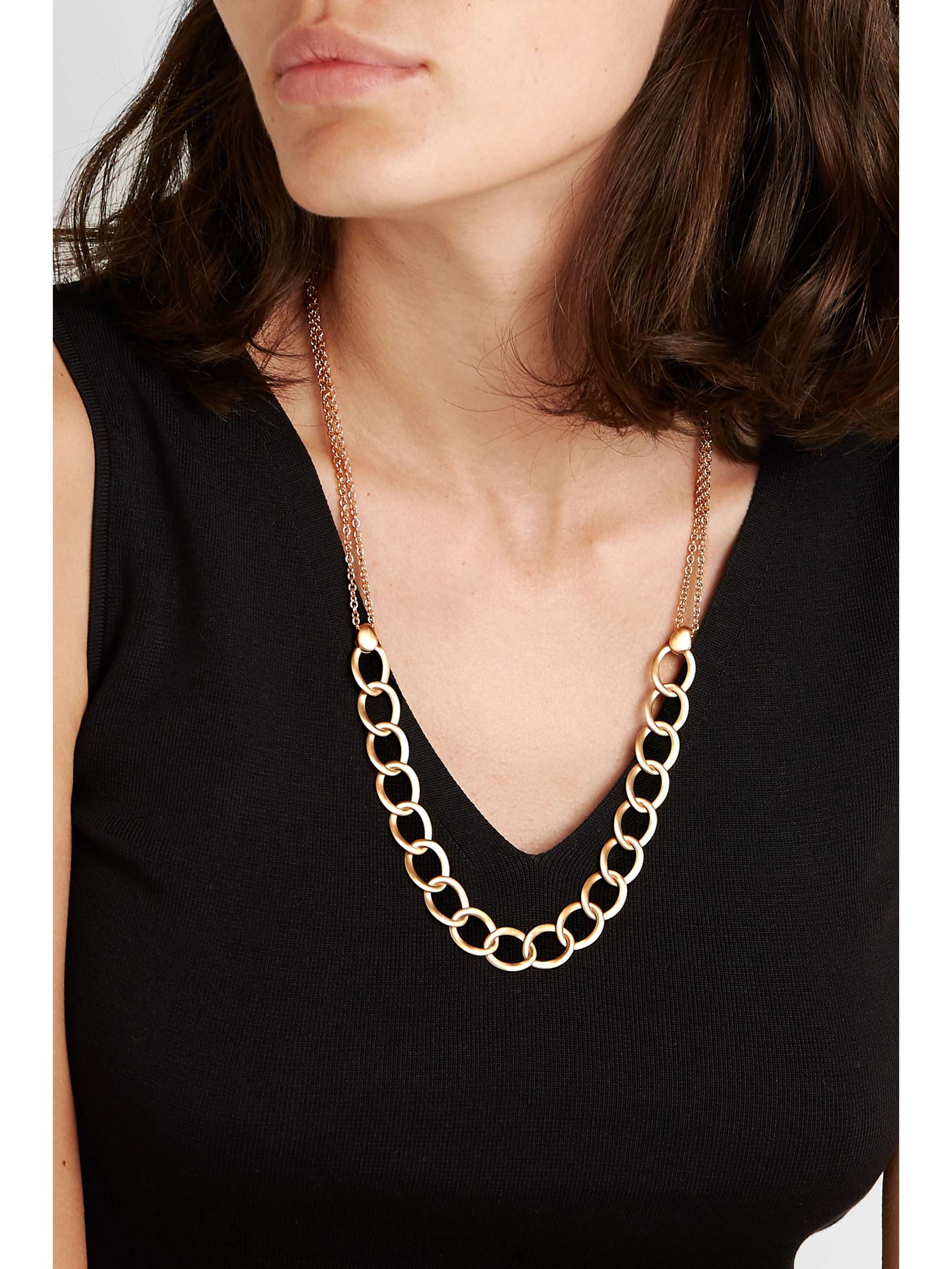 POMELLATO 18-karat rose gold necklace