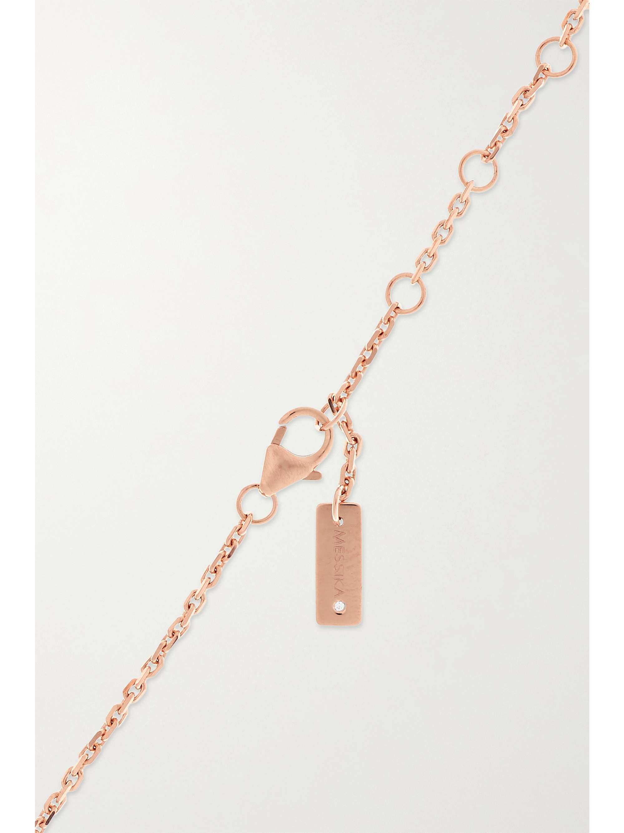 MESSIKA My First Diamond 18-karat rose gold diamond bracelet