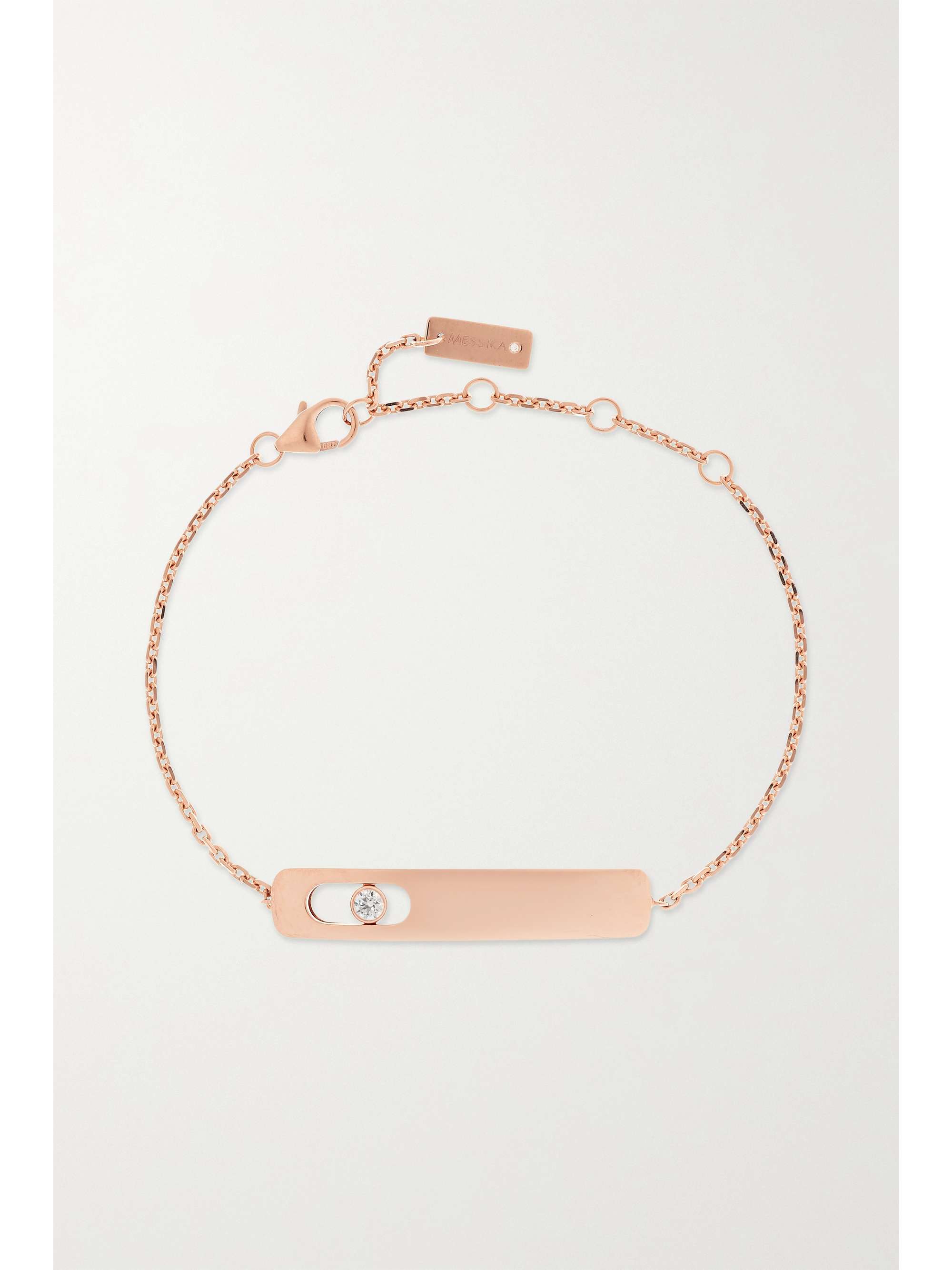 MESSIKA My First Diamond 18-karat rose gold diamond bracelet