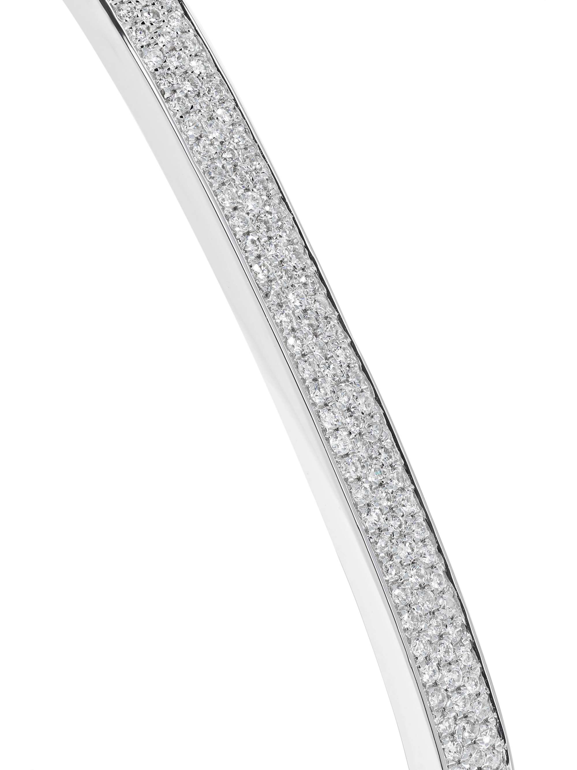 OFIRA Geo 18-karat white gold diamond bracelet