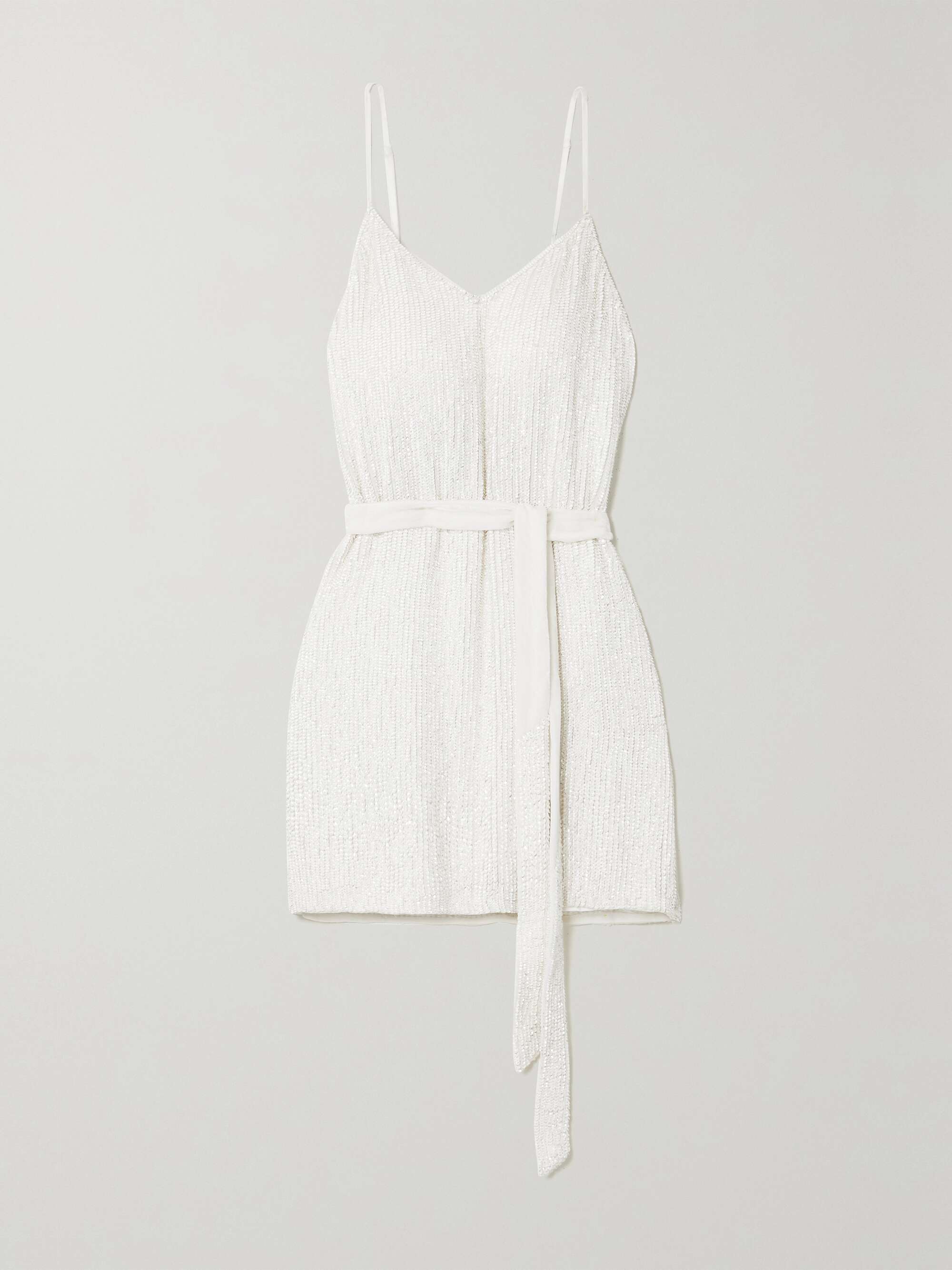 White chiffon deals mini dress