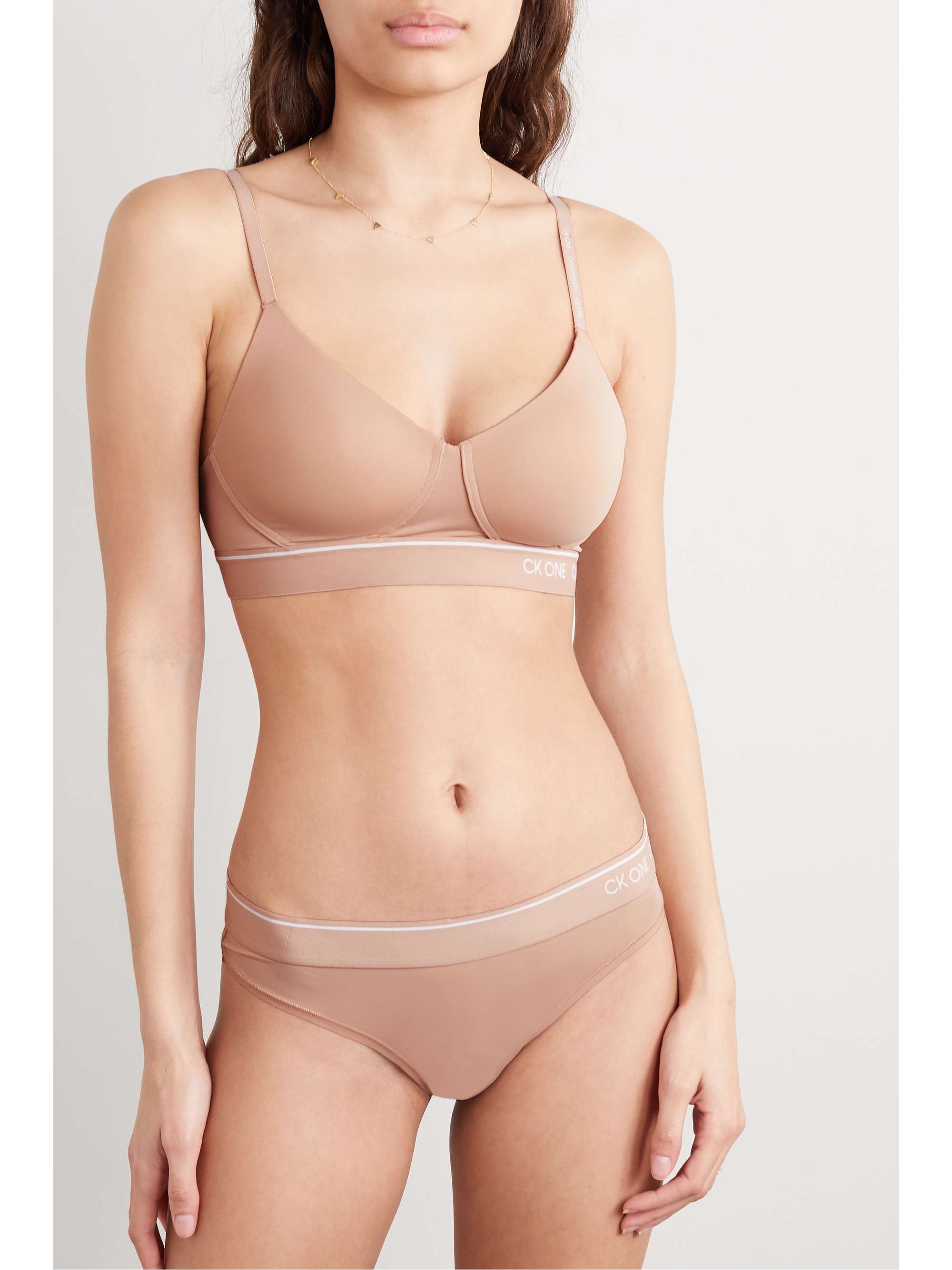 CALVIN KLEIN UNDERWEAR CK One stretch-jersey thong