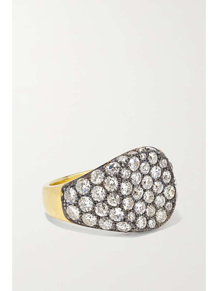 Sylva & Cie 18-karat Gold Diamond Ring