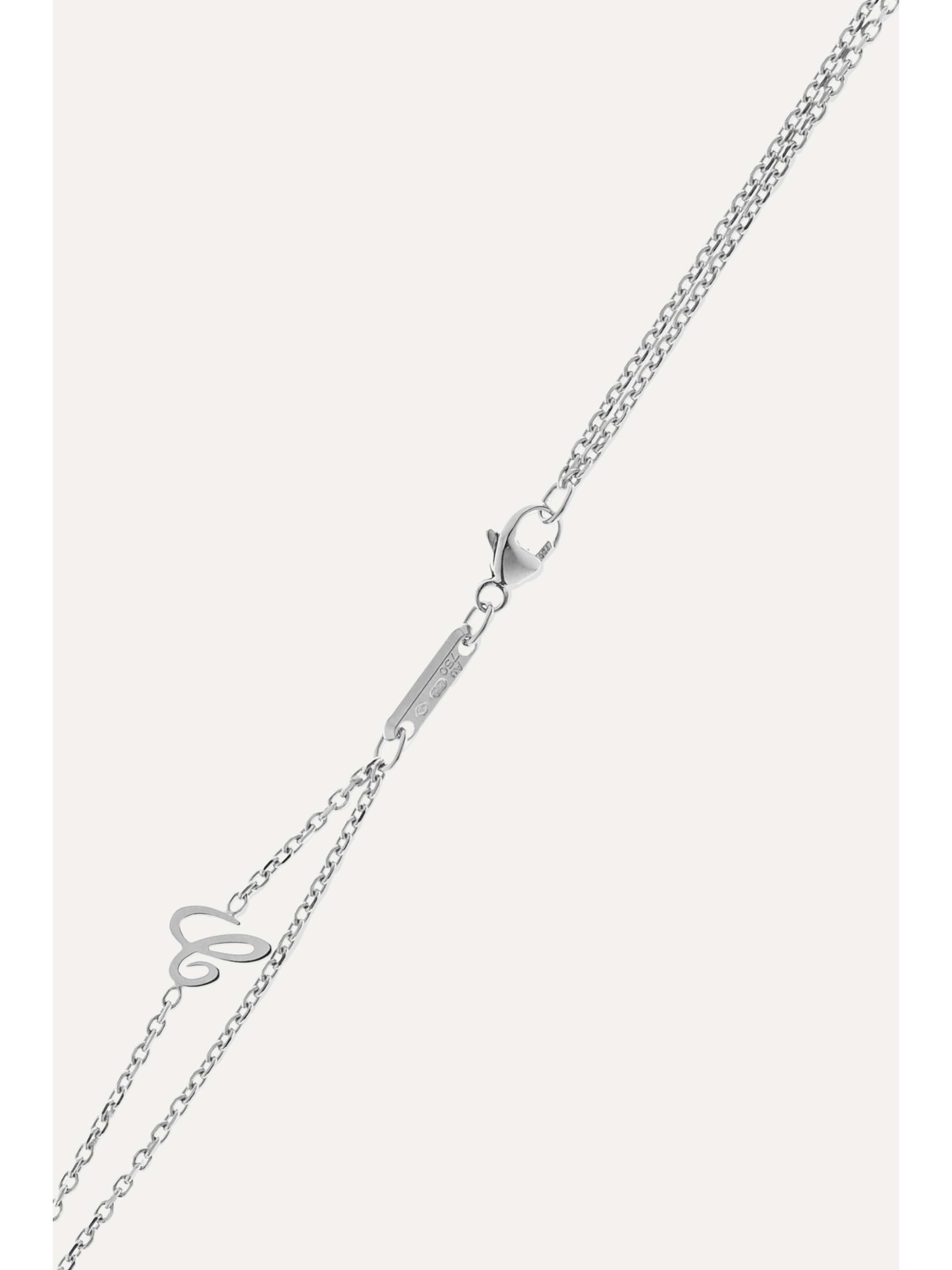 CHOPARD + NET SUSTAIN Happy Diamonds 18-karat gold diamond necklace
