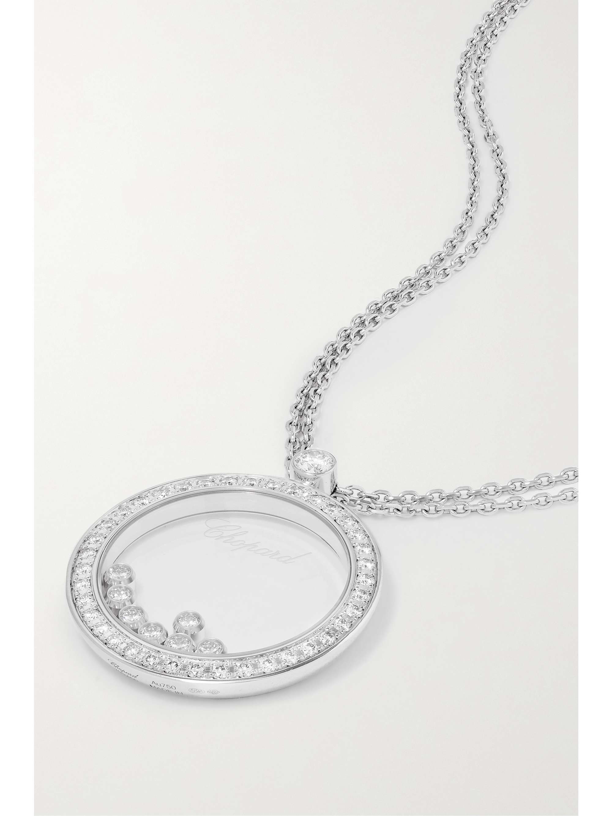 happy diamond chopard necklace