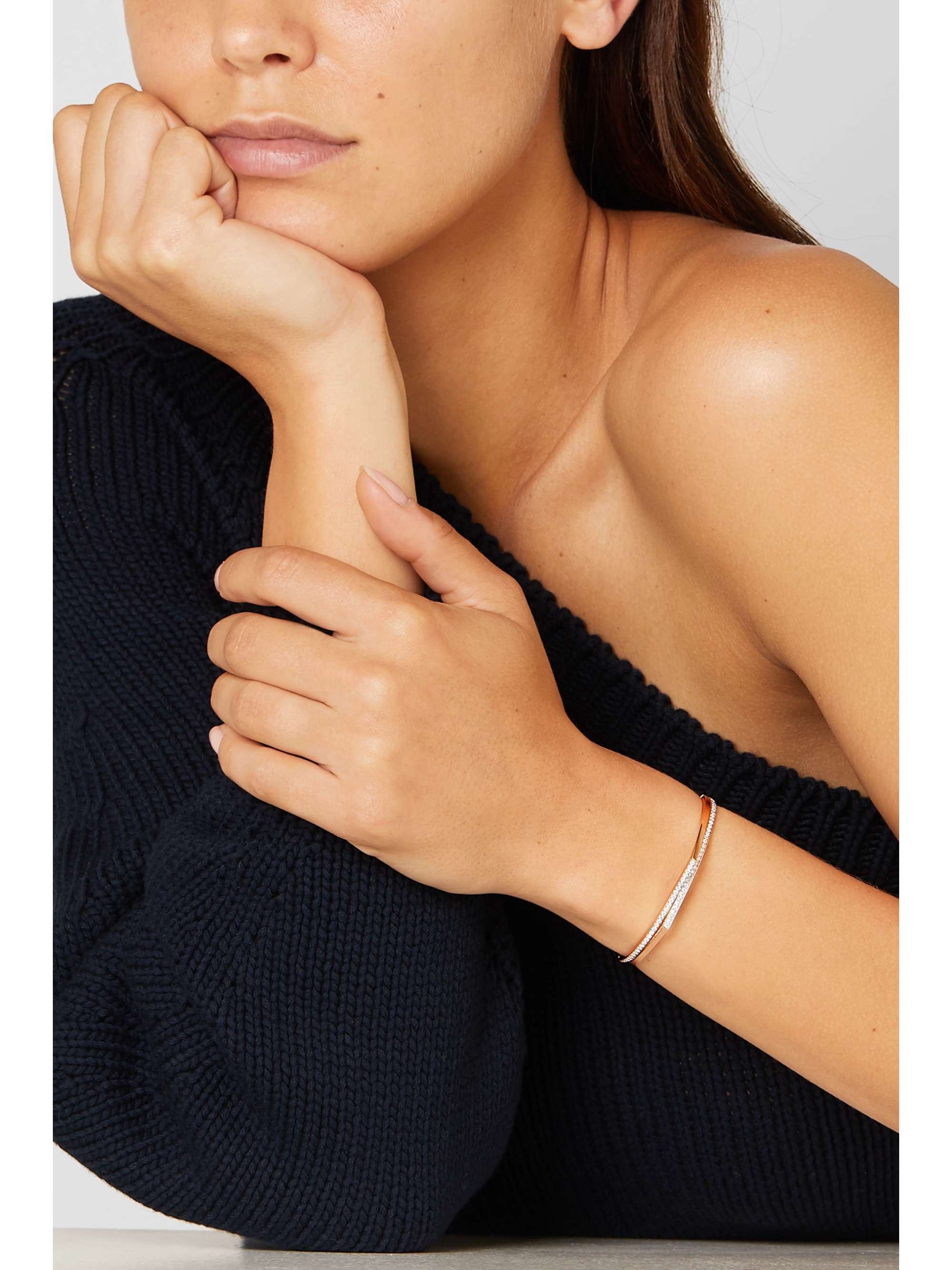 REPOSSI Antifer 18-karat rose gold diamond bracelet
