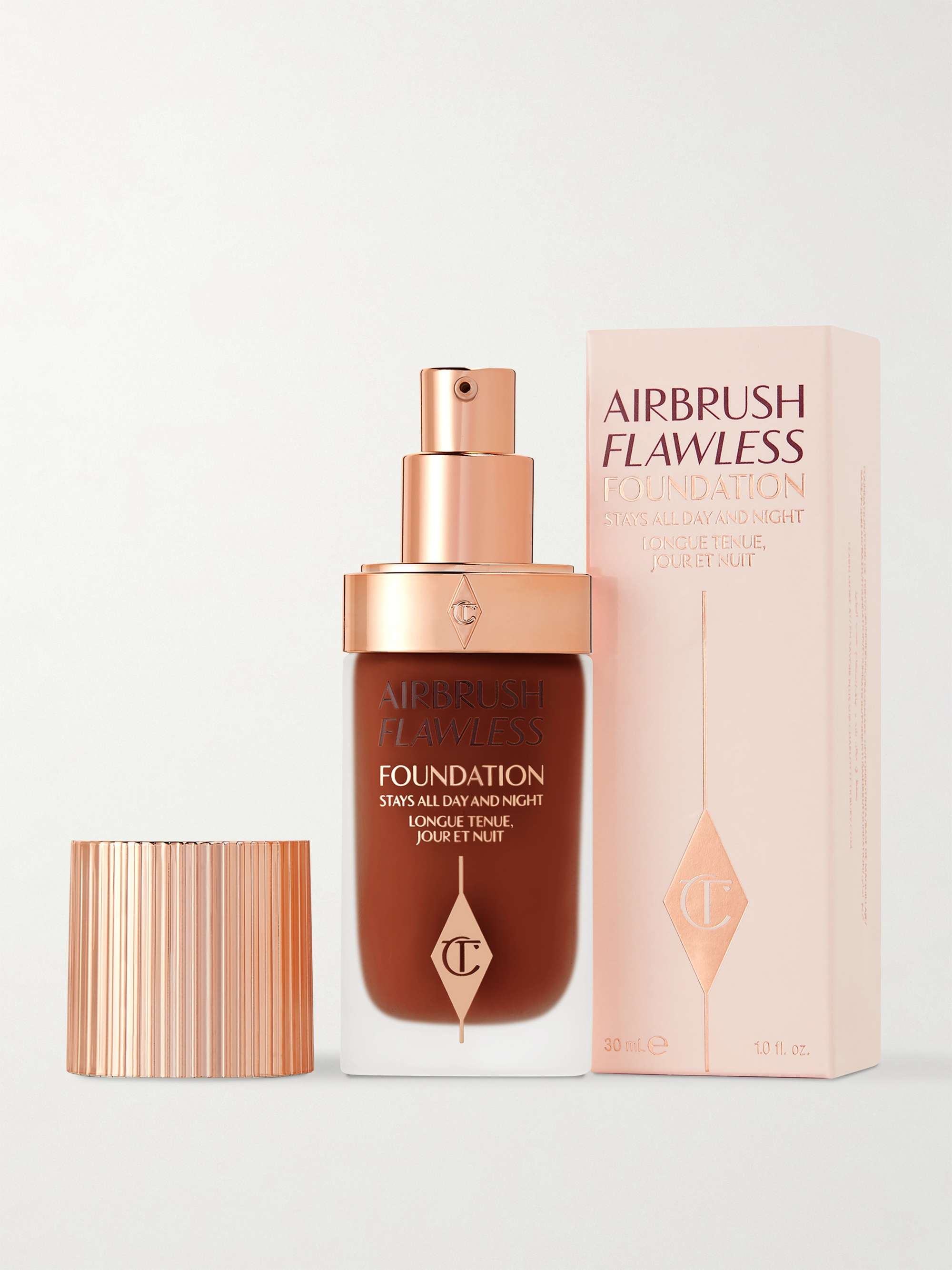 CHARLOTTE TILBURY Fond de teint Airbrush Flawless, 6 Warm, 30 ml