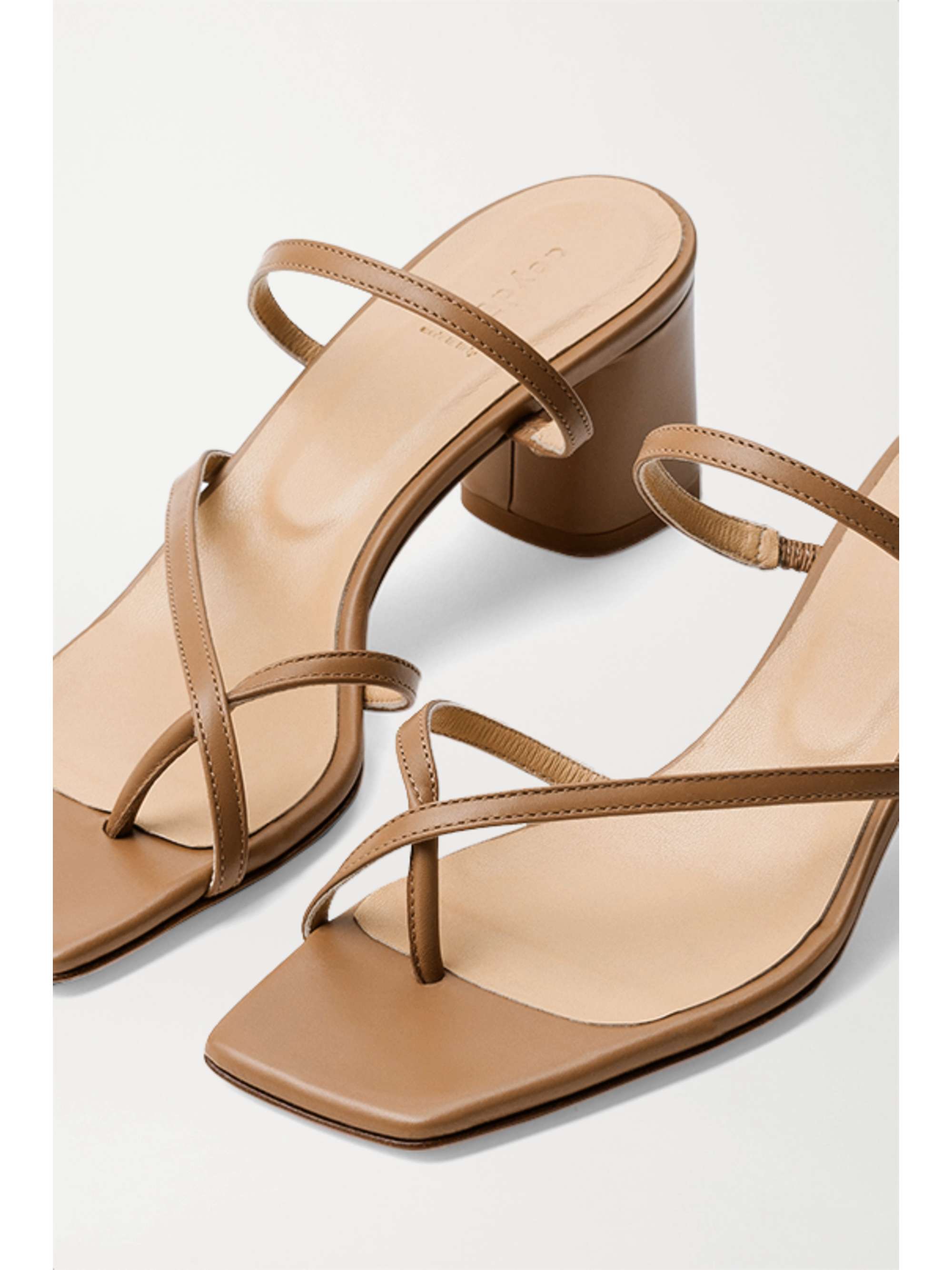 AEYDE Larissa leather mules