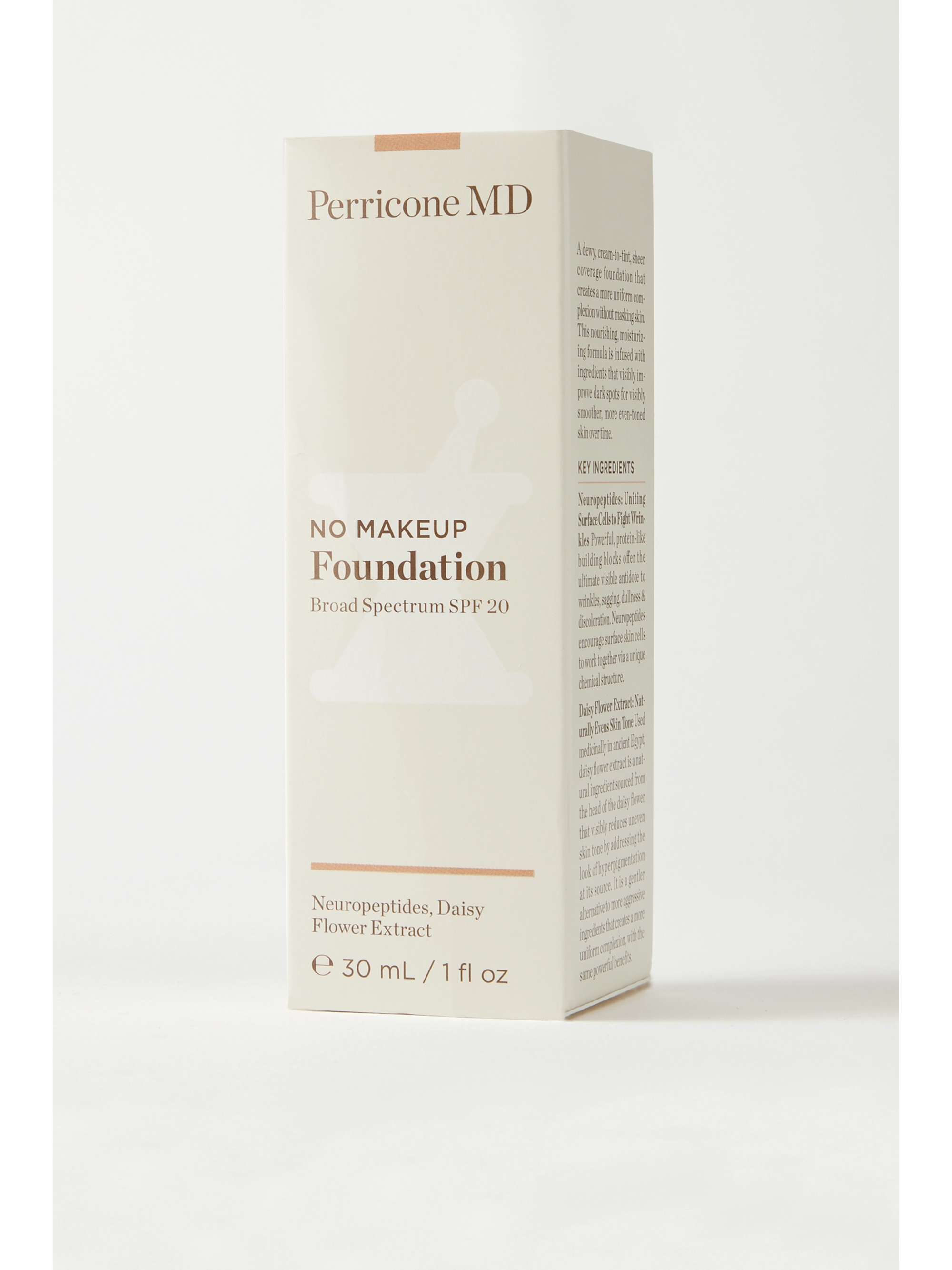 PERRICONE MD No Makeup Foundation Broad Spectrum SPF20 - Porcelain, 30ml