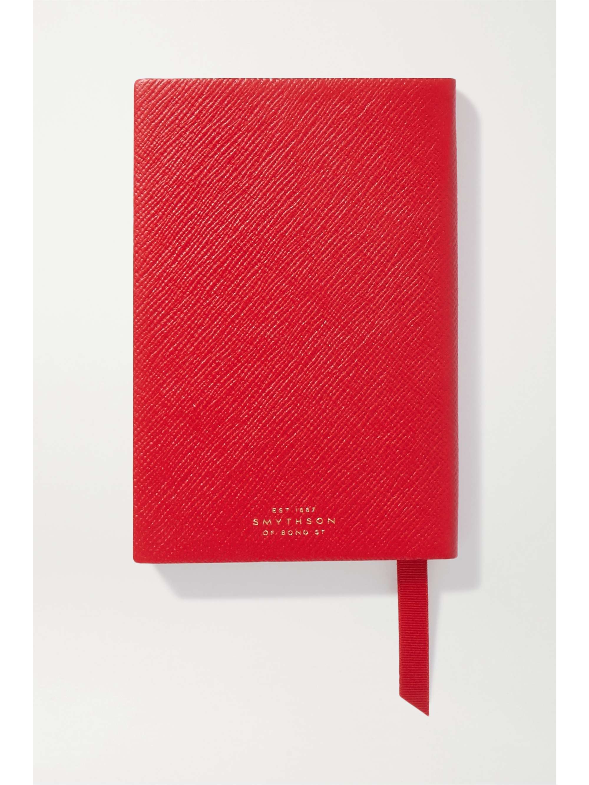 SMYTHSON Panama Travels and Experiences textured-leather notebook