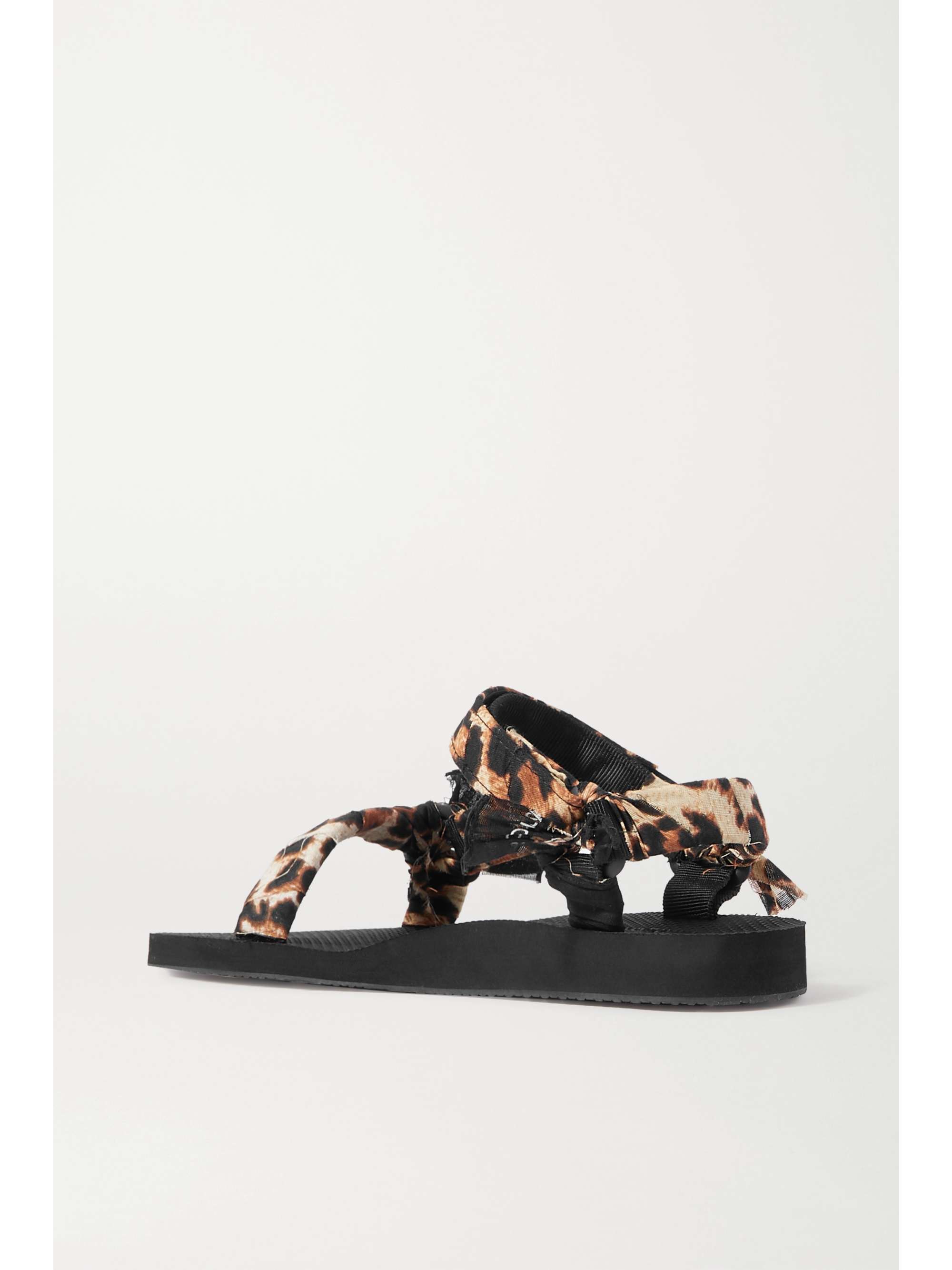ARIZONA LOVE Trekky embellished recycled canvas sandals