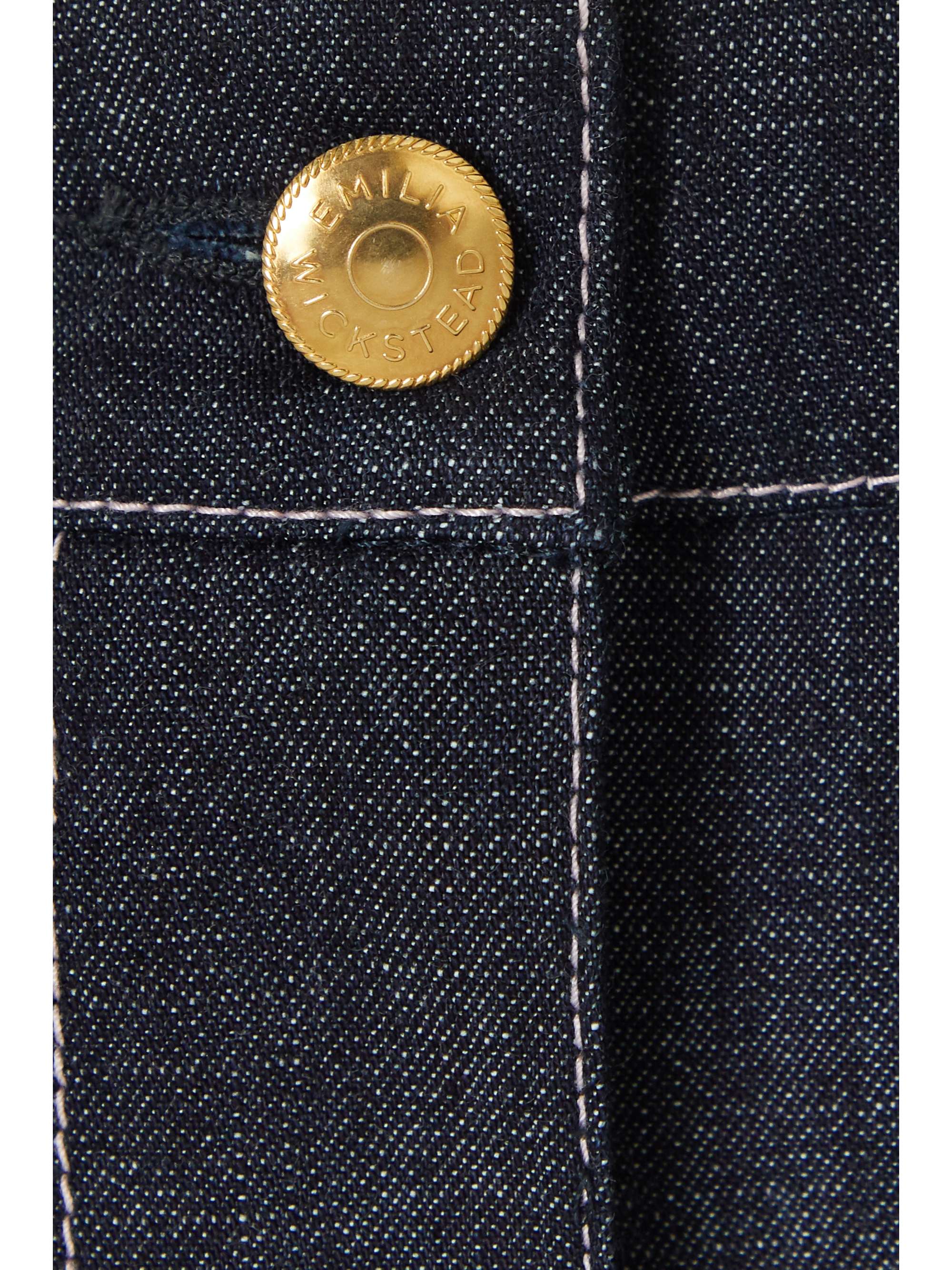 EMILIA WICKSTEAD Roger denim shorts