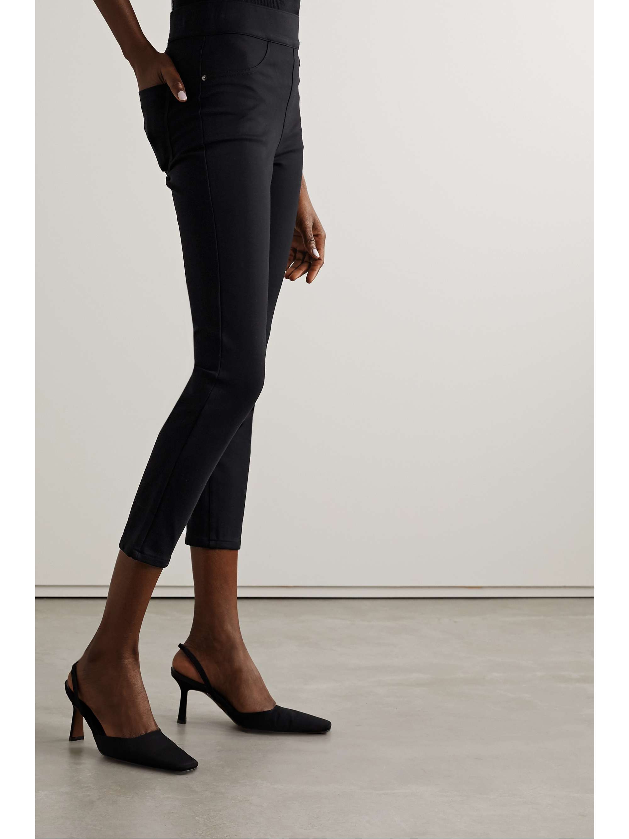 SPANX Stretch-ponte skinny pants