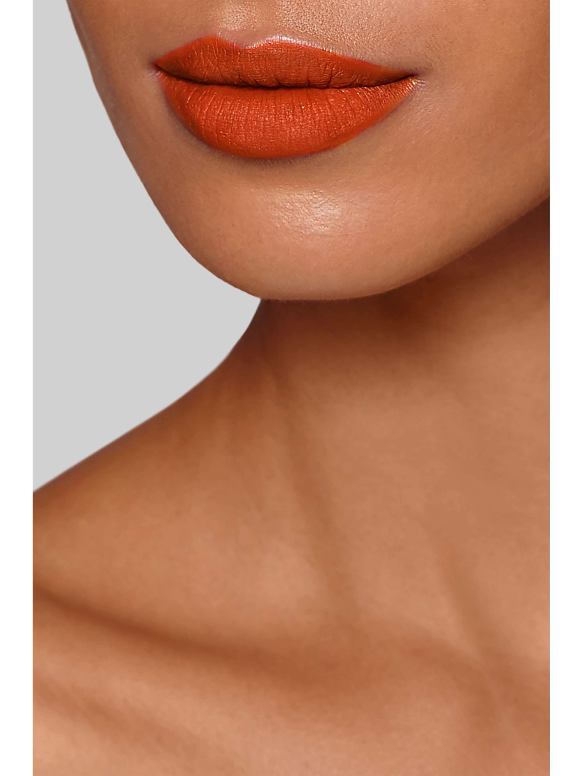 Orange matte lipstick deals