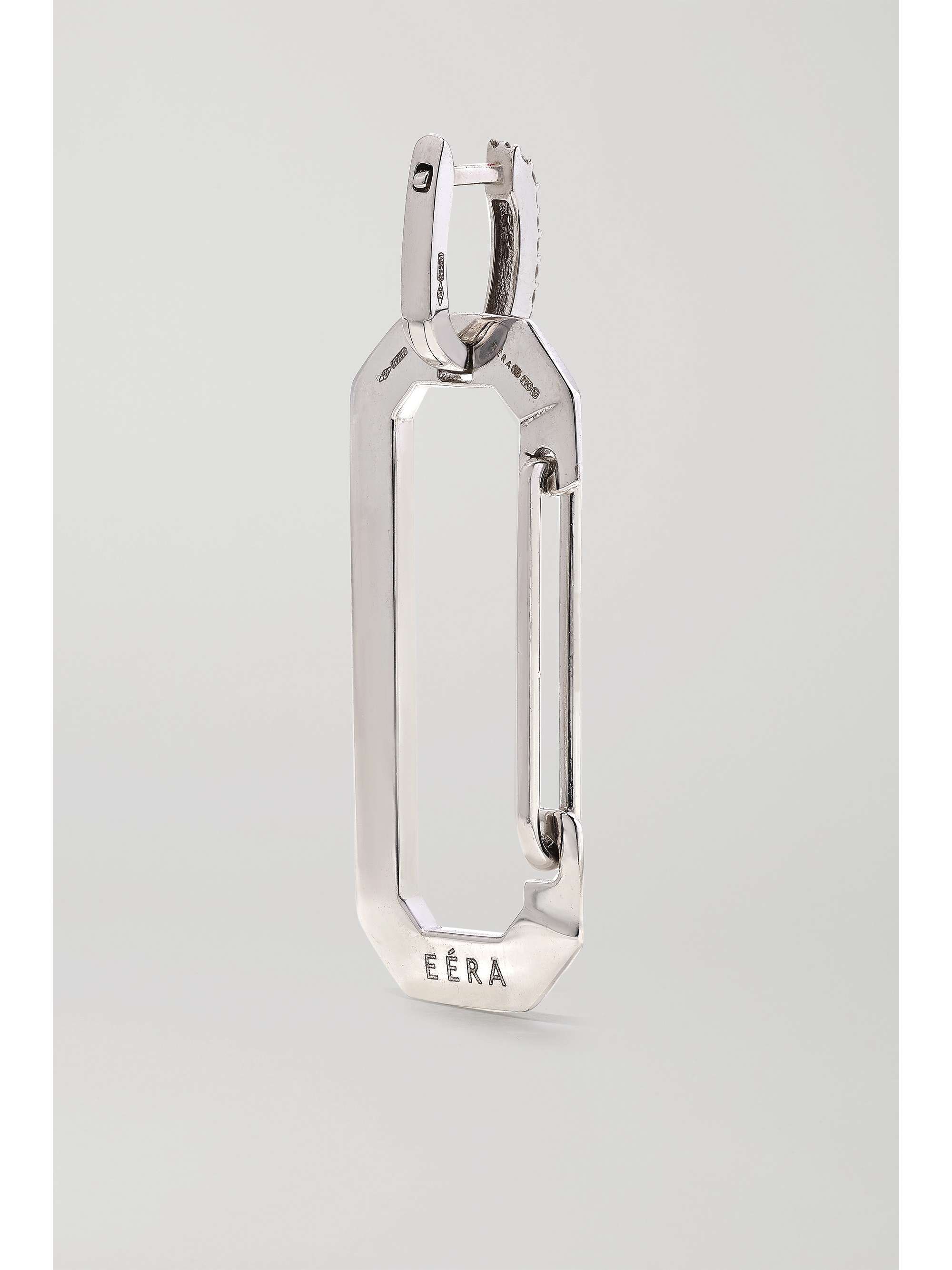EÉRA Chiara gold and silver diamond earring