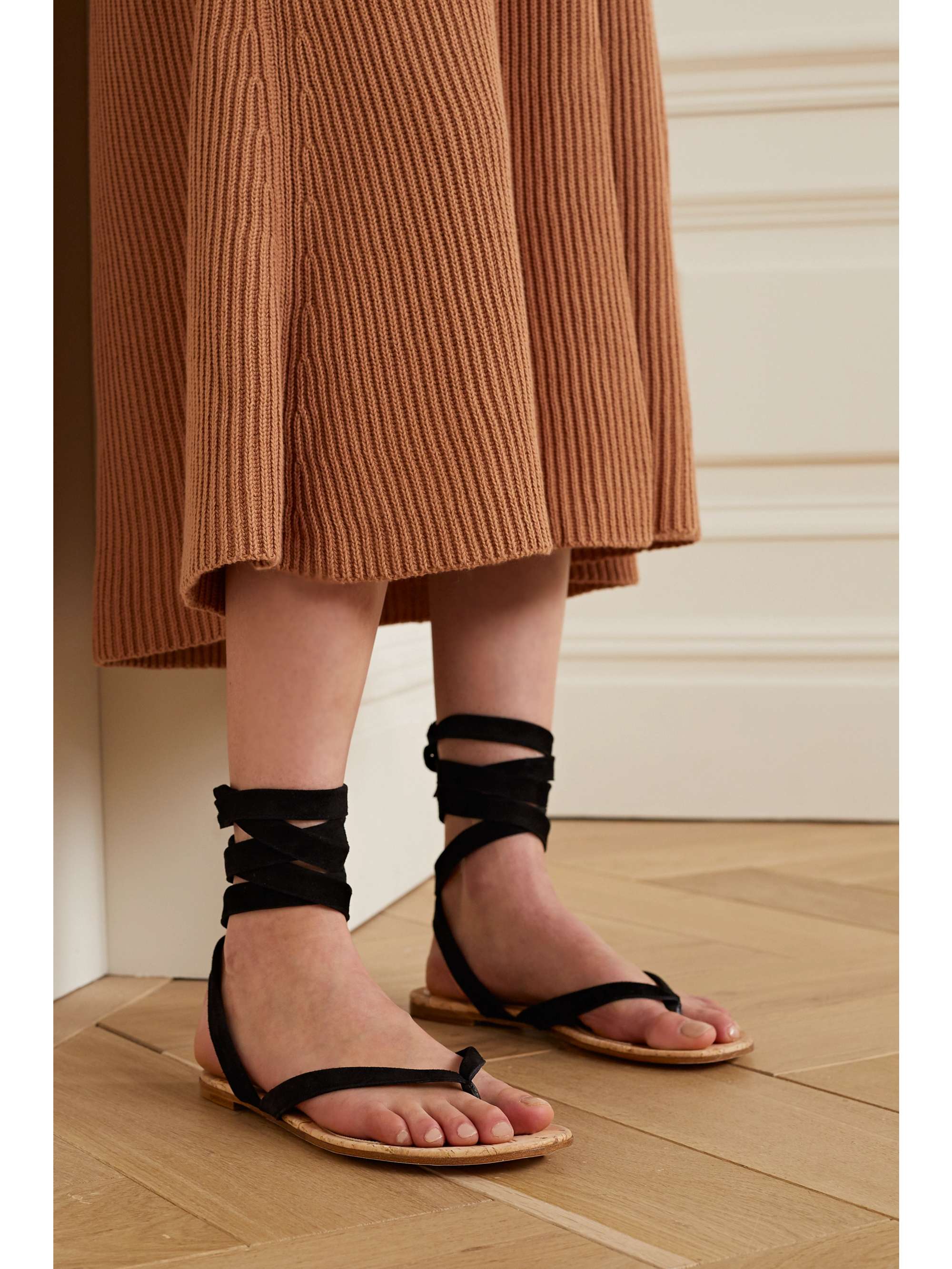 gianvito rossi flat sandals