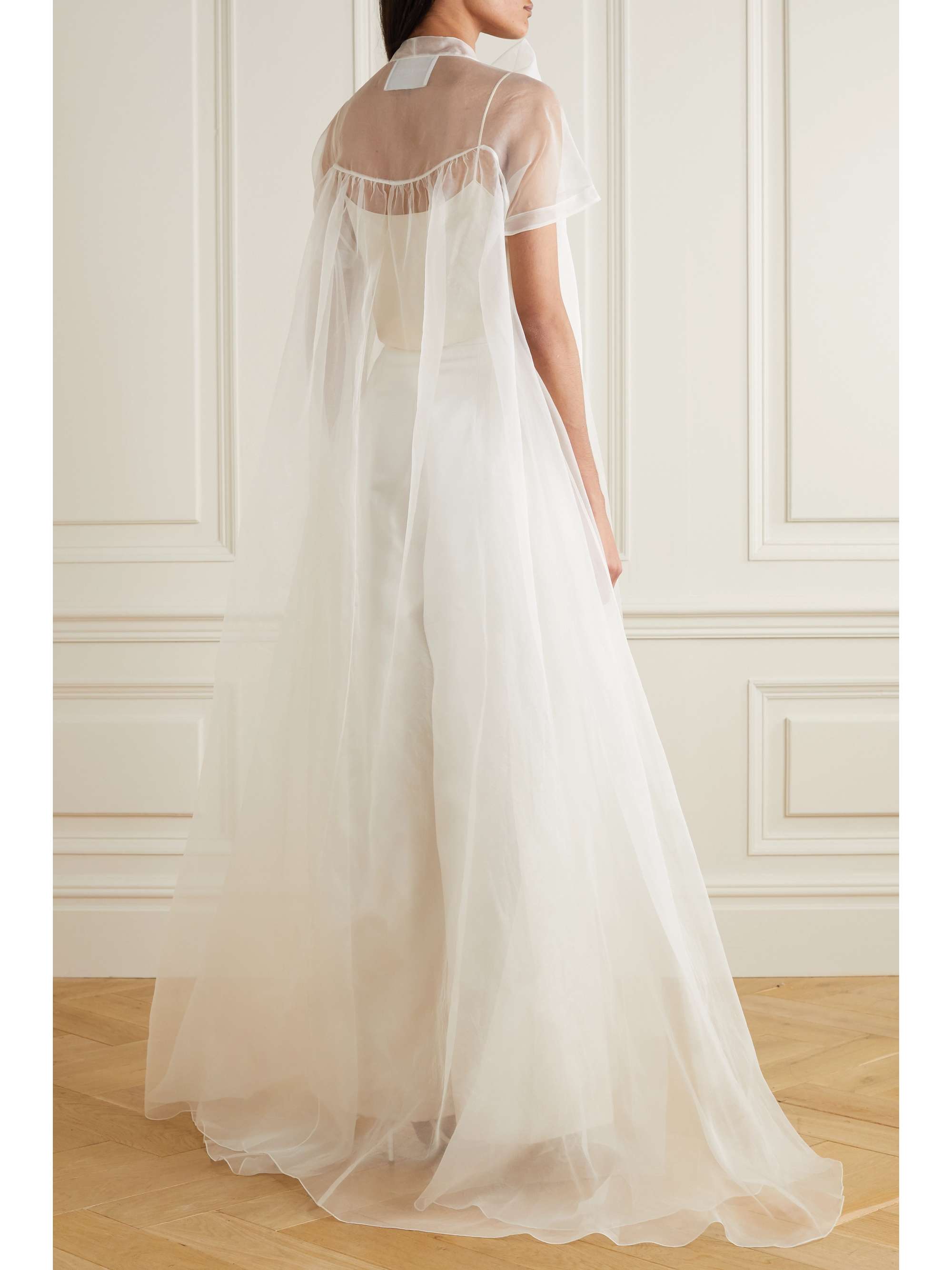 HALFPENNY LONDON Silk-organza jacket