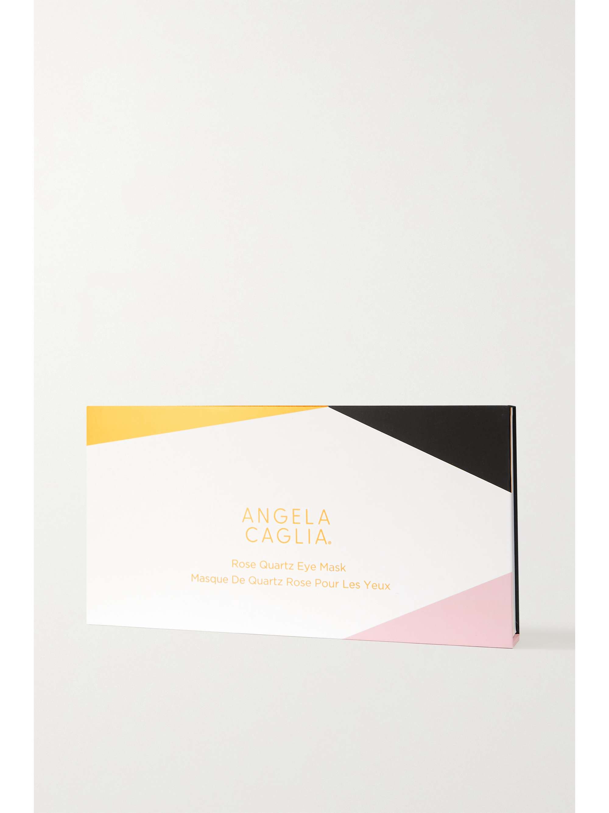 ANGELA CAGLIA Self Love Rose Quartz Eye Mask