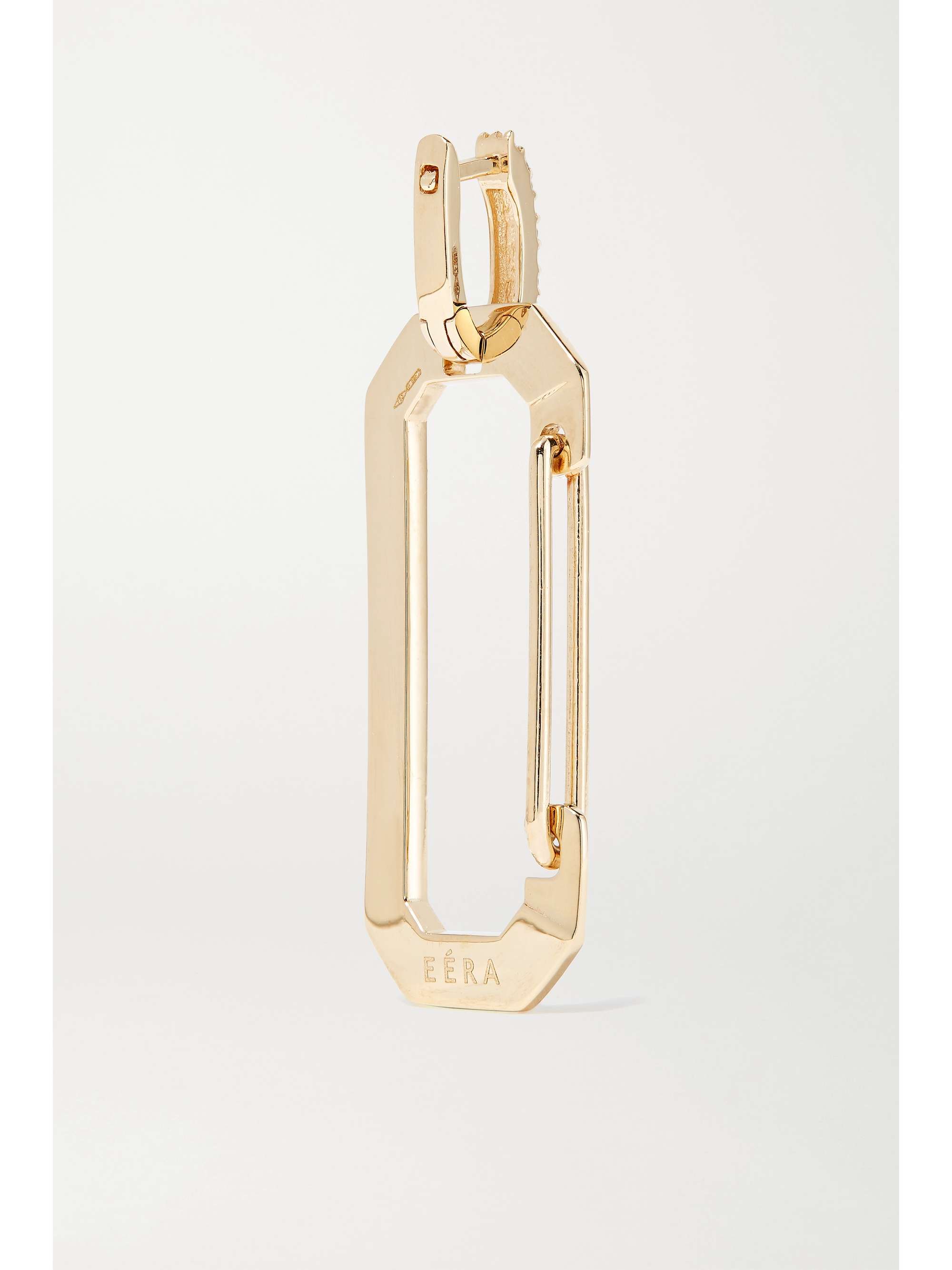 EÉRA Chiara gold and silver diamond earring