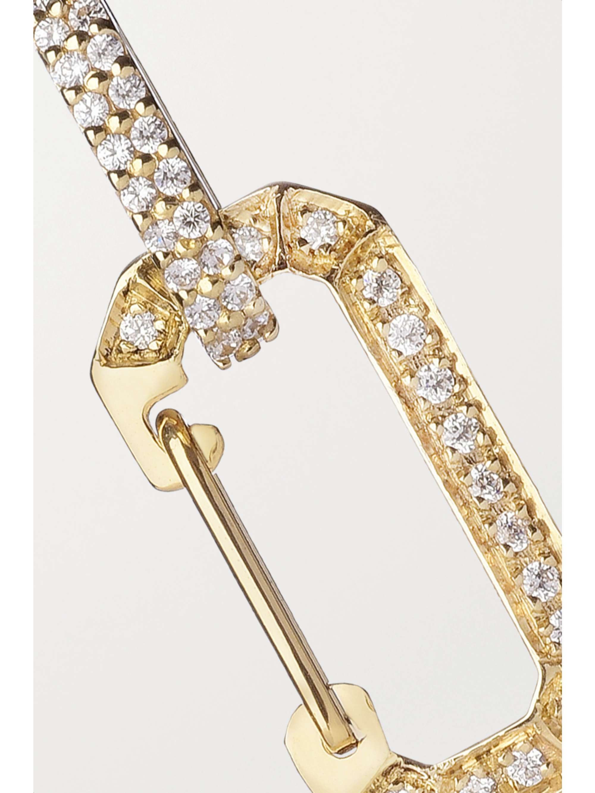 EÉRA Chiara 18-karat gold diamond earring